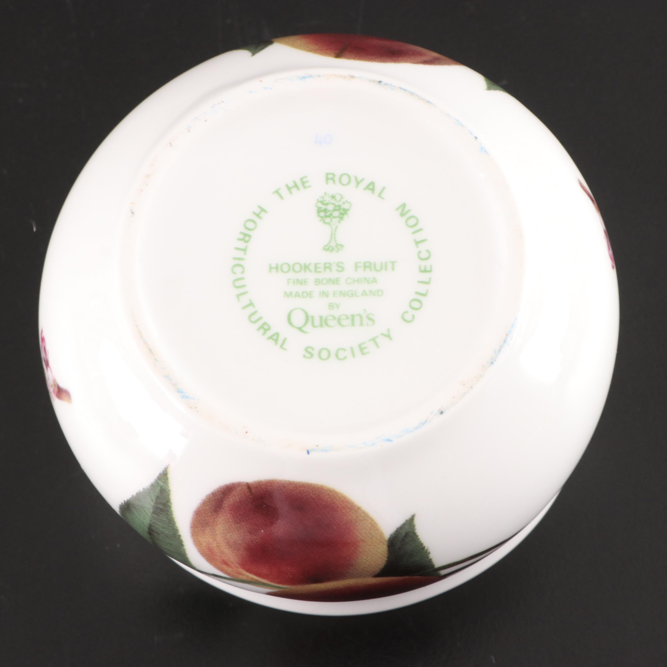 Queen's China "Hooker's Fruit" Bone China Dinnerware
