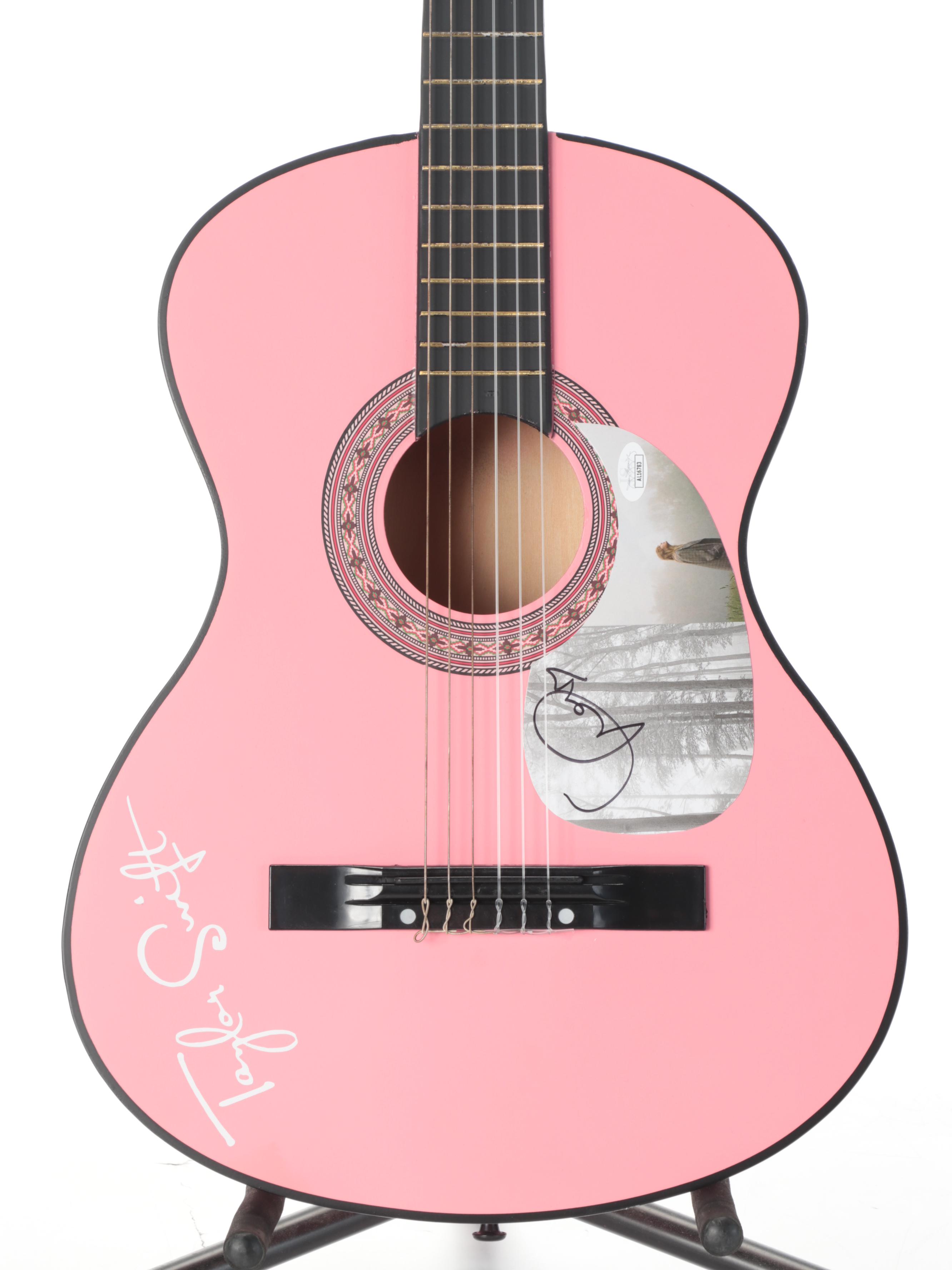 Taylor Swift Decal-Signed BCP Guitar