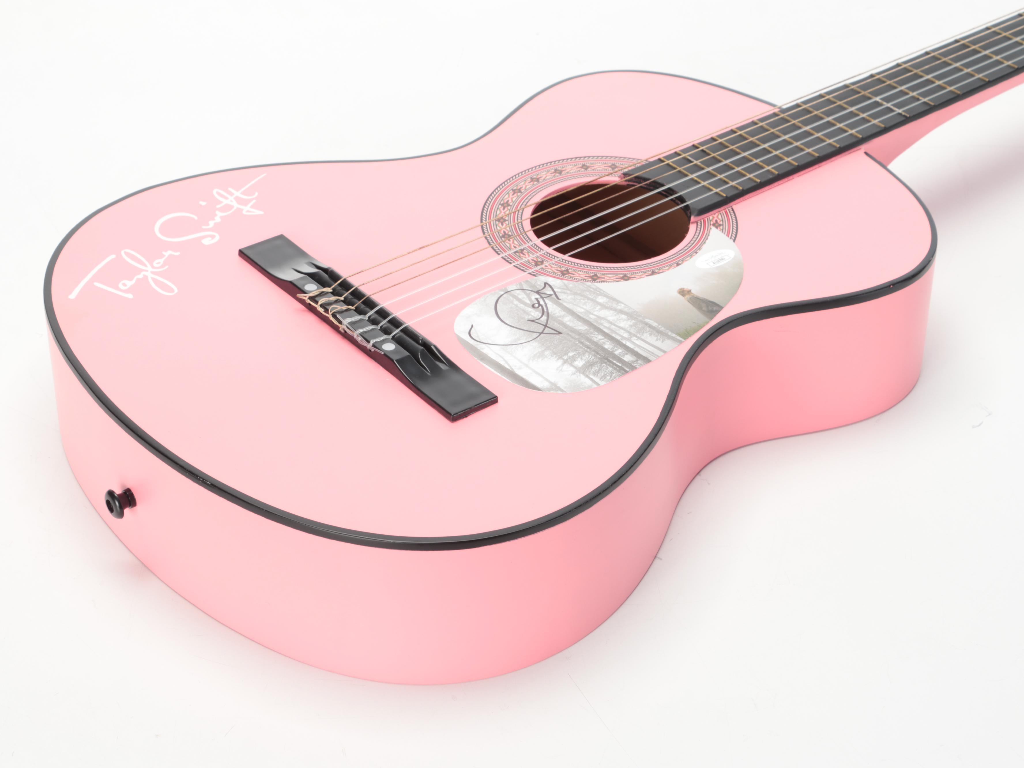 Taylor Swift Decal-Signed BCP Guitar