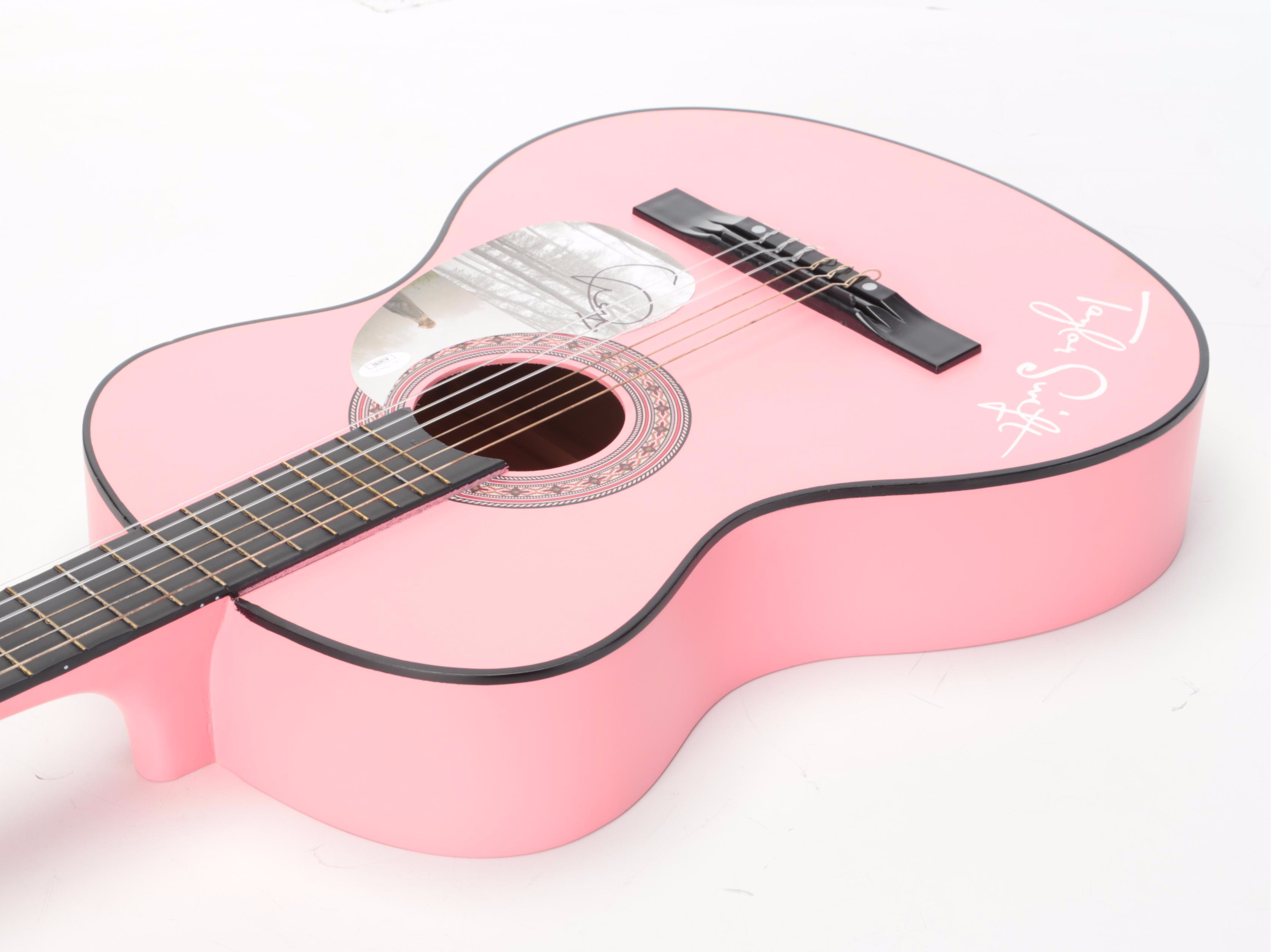 Taylor Swift Decal-Signed BCP Guitar