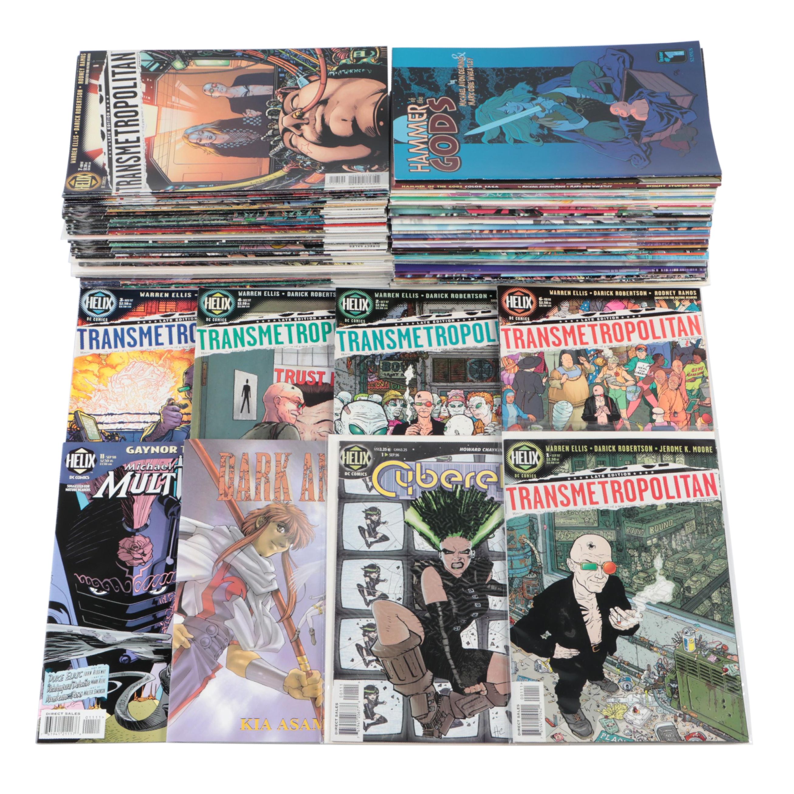 Modern Age "Cyberella", "Dark Angel", "Transmetropolitan", and More Comic Books