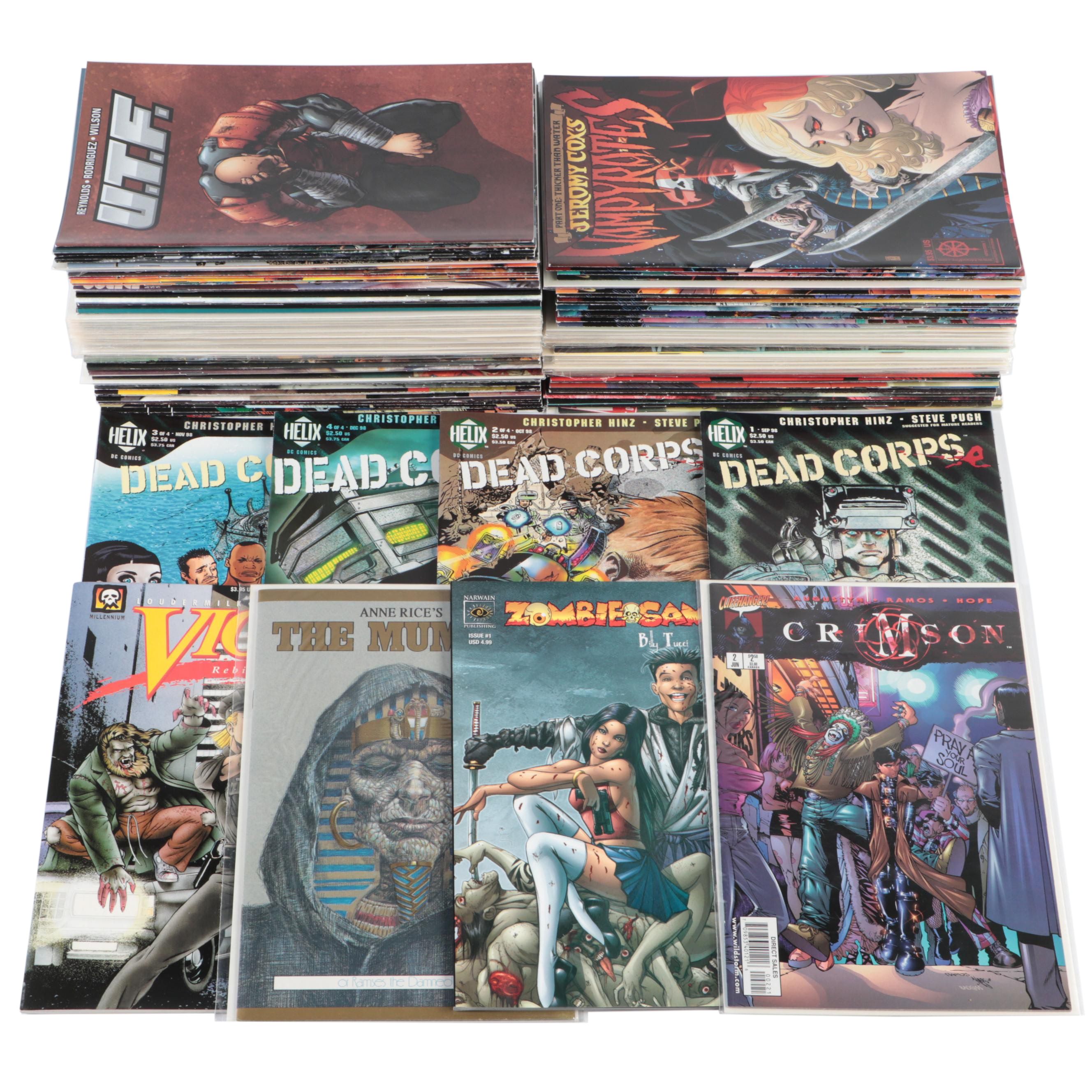 Modern Age "Crimson", "Zombie-Sama!", "The Mummy", and More Comic Books