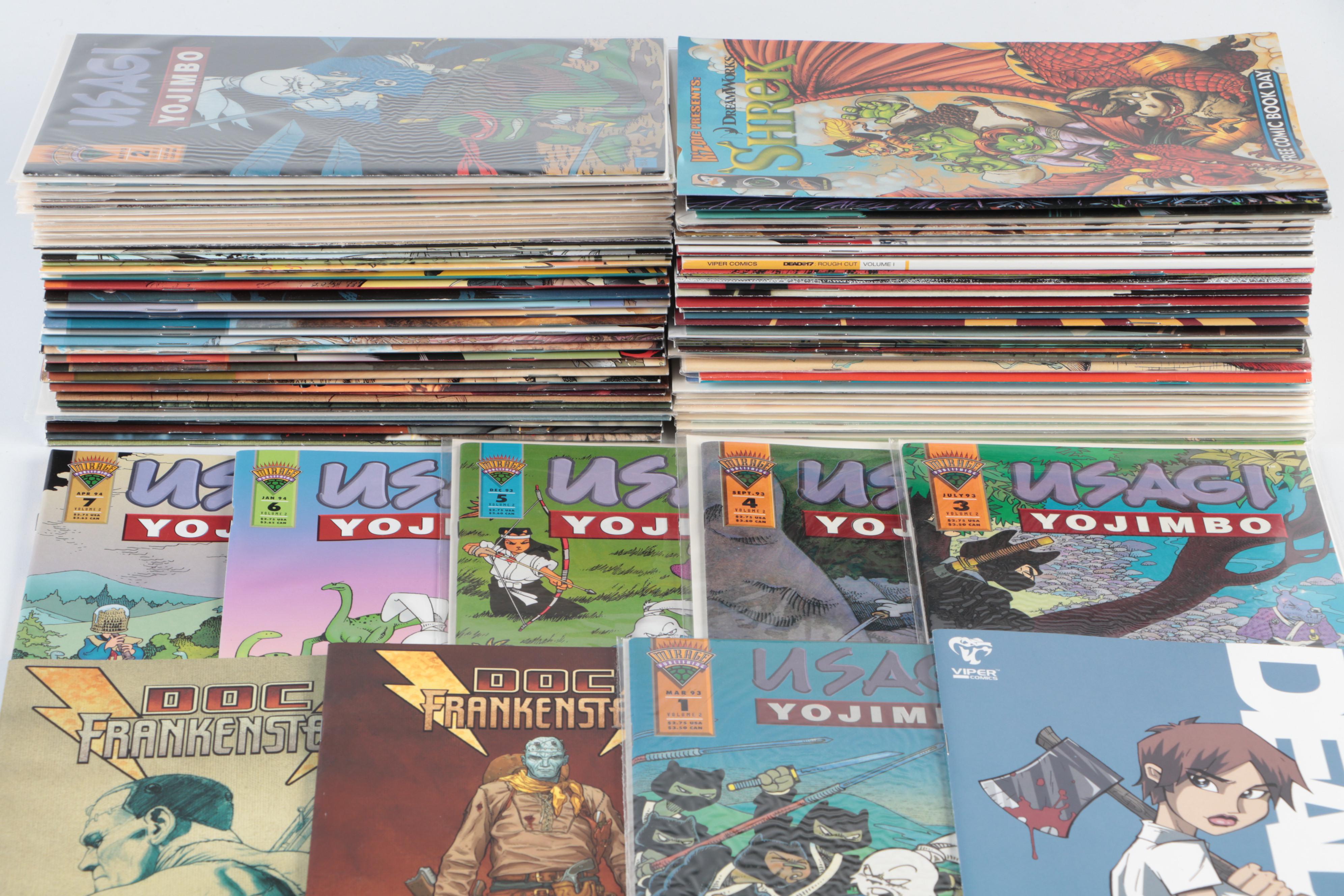 Modern Age "Dead@17", "Doc Frankenstein", "Usagi Jumbo", and More Comic Books