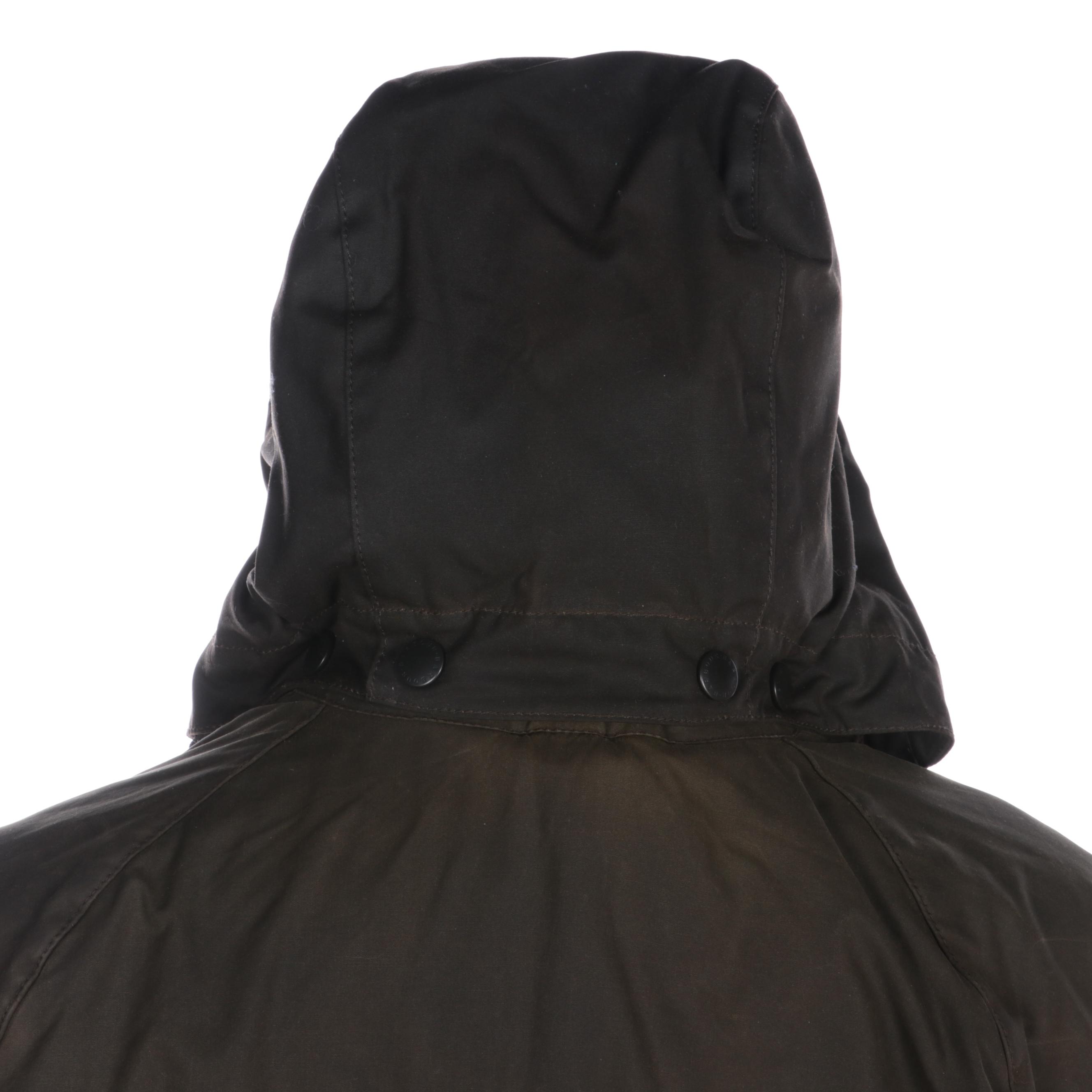 Barbour Rain Jacket with Double-Breasted Trench Coat