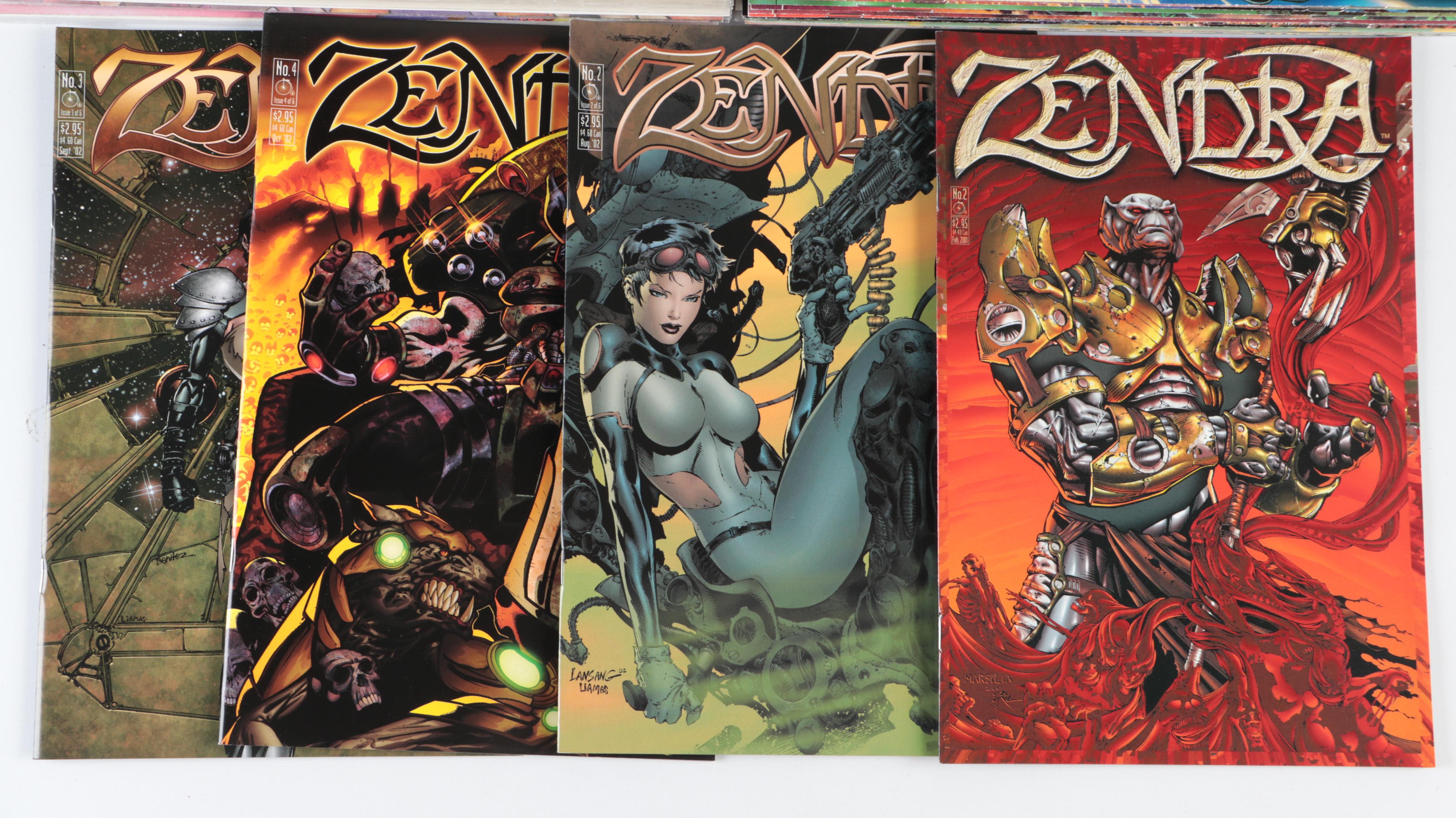 Modern Age "Neozoic", "Rocketo", "Plasm", and More Comic Books