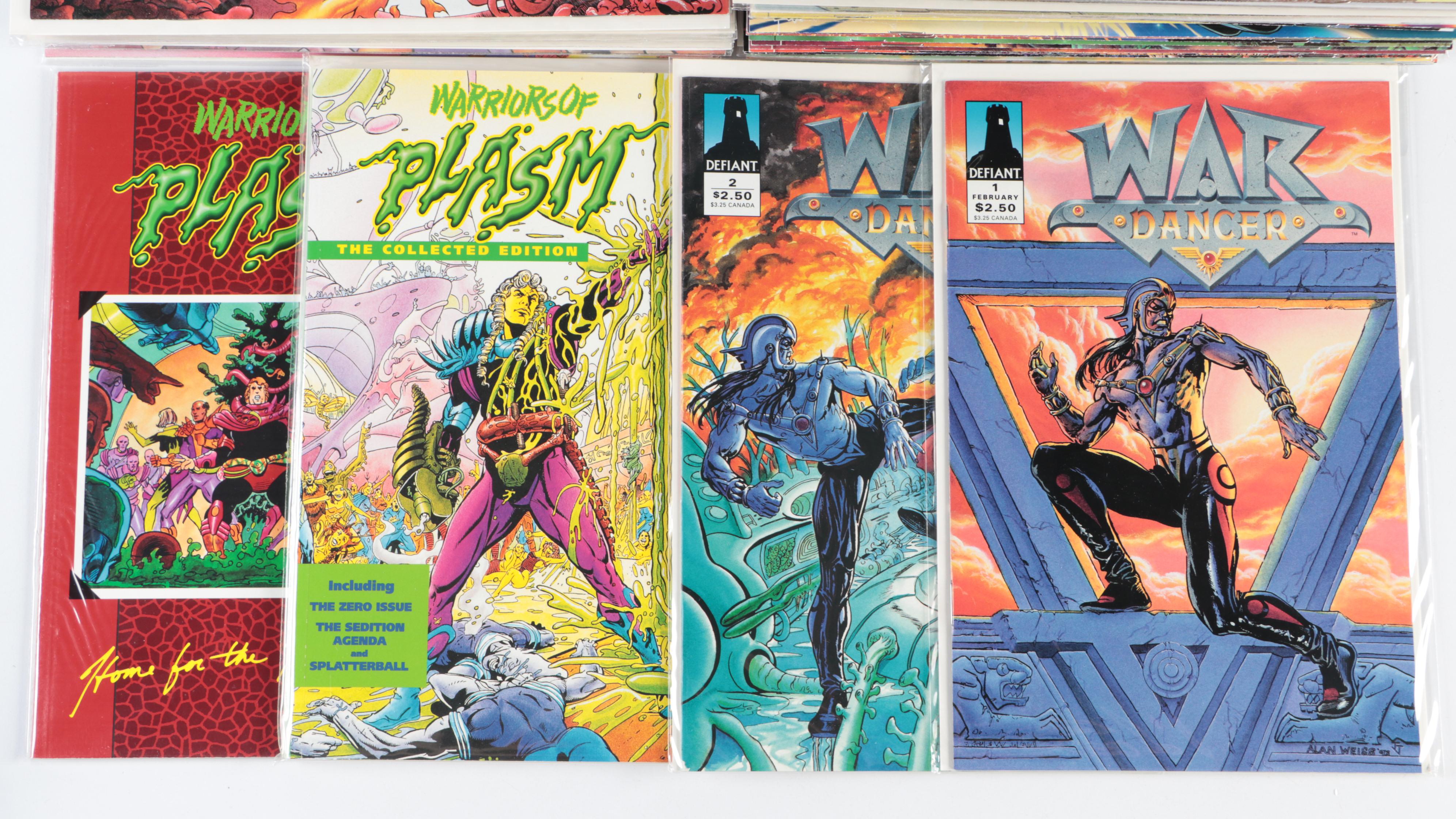 Modern Age "Neozoic", "Rocketo", "Plasm", and More Comic Books