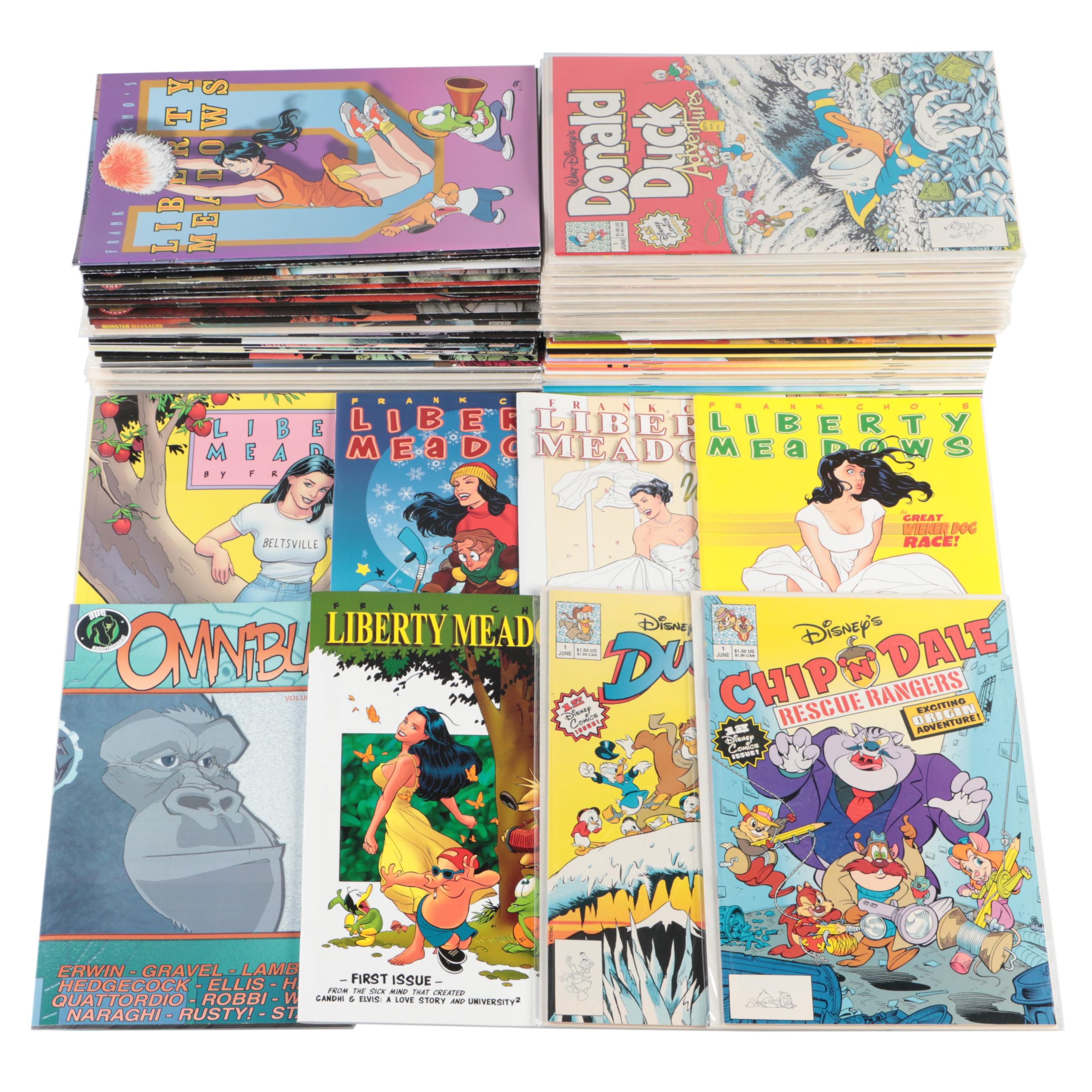 Modern Age "Duck Tales", "Liberty Meadows", "Omnibus", and More Comic Books