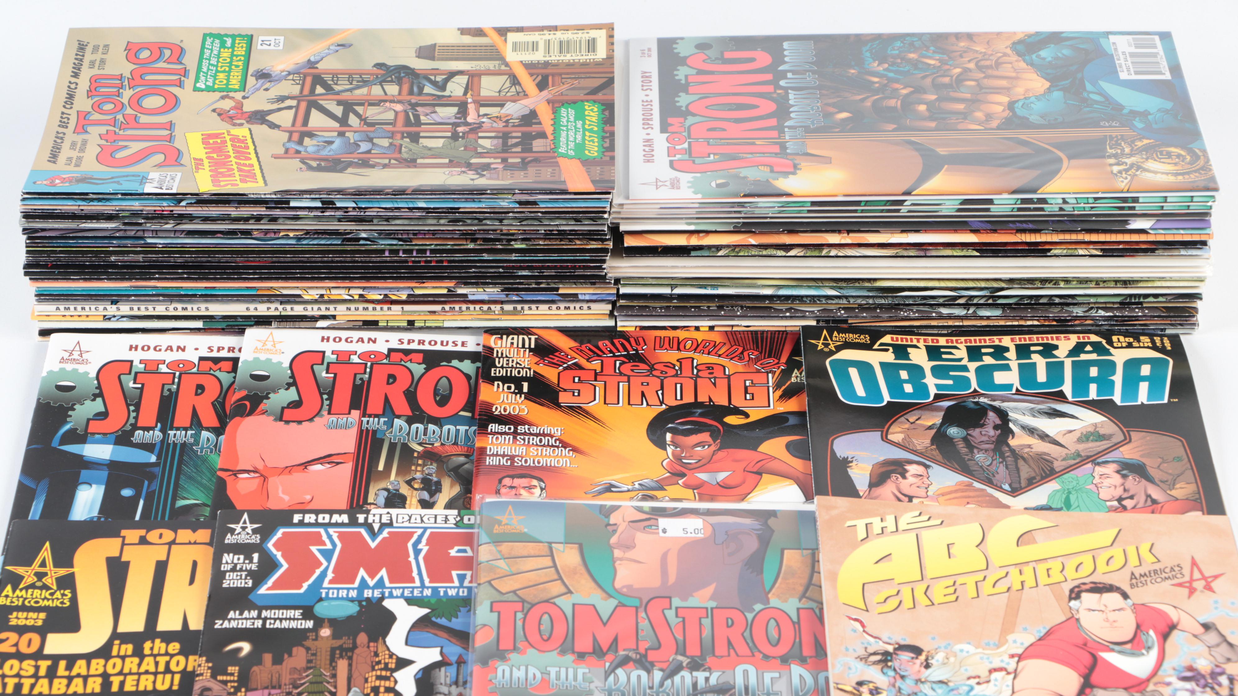 Modern Age "Smax", "Tom Strong and the Robots of Doom", and More Comic Books