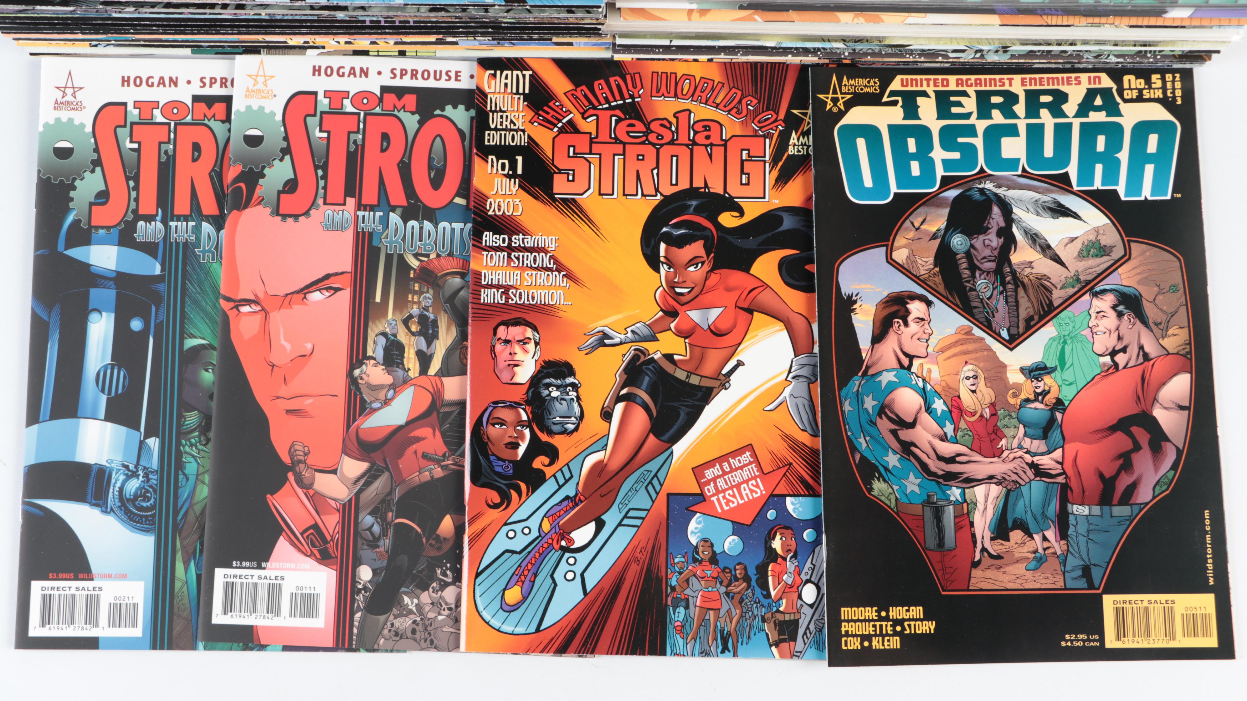 Modern Age "Smax", "Tom Strong and the Robots of Doom", and More Comic Books