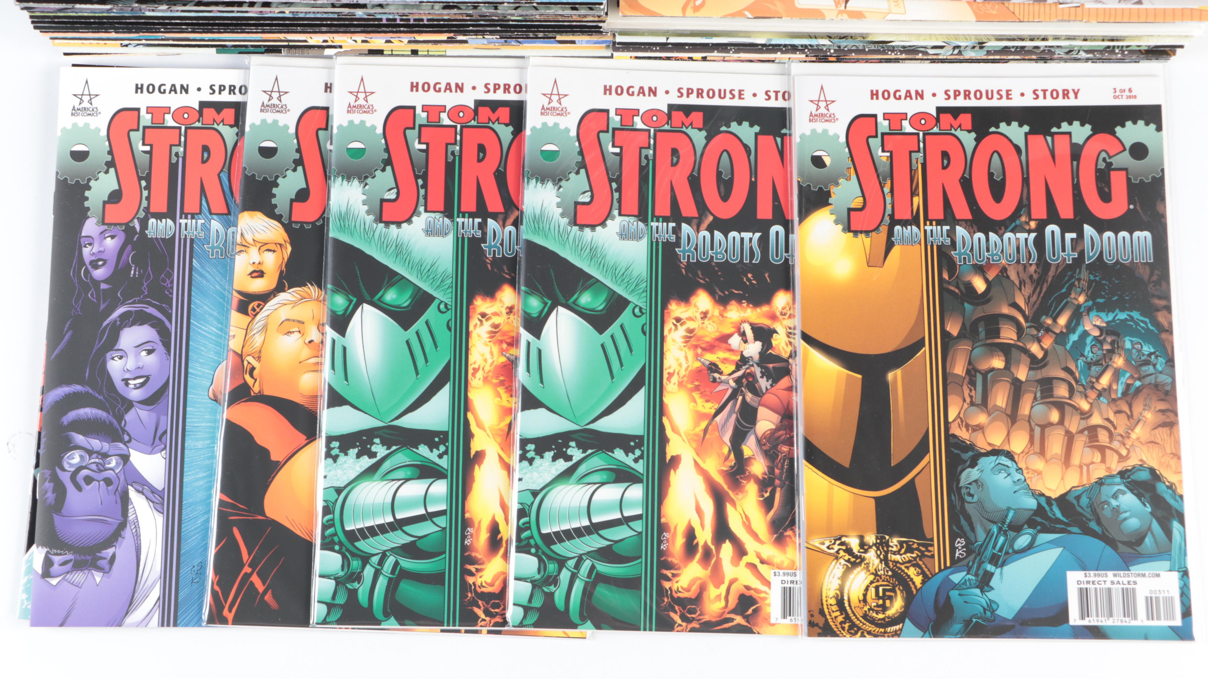 Modern Age "Smax", "Tom Strong and the Robots of Doom", and More Comic Books