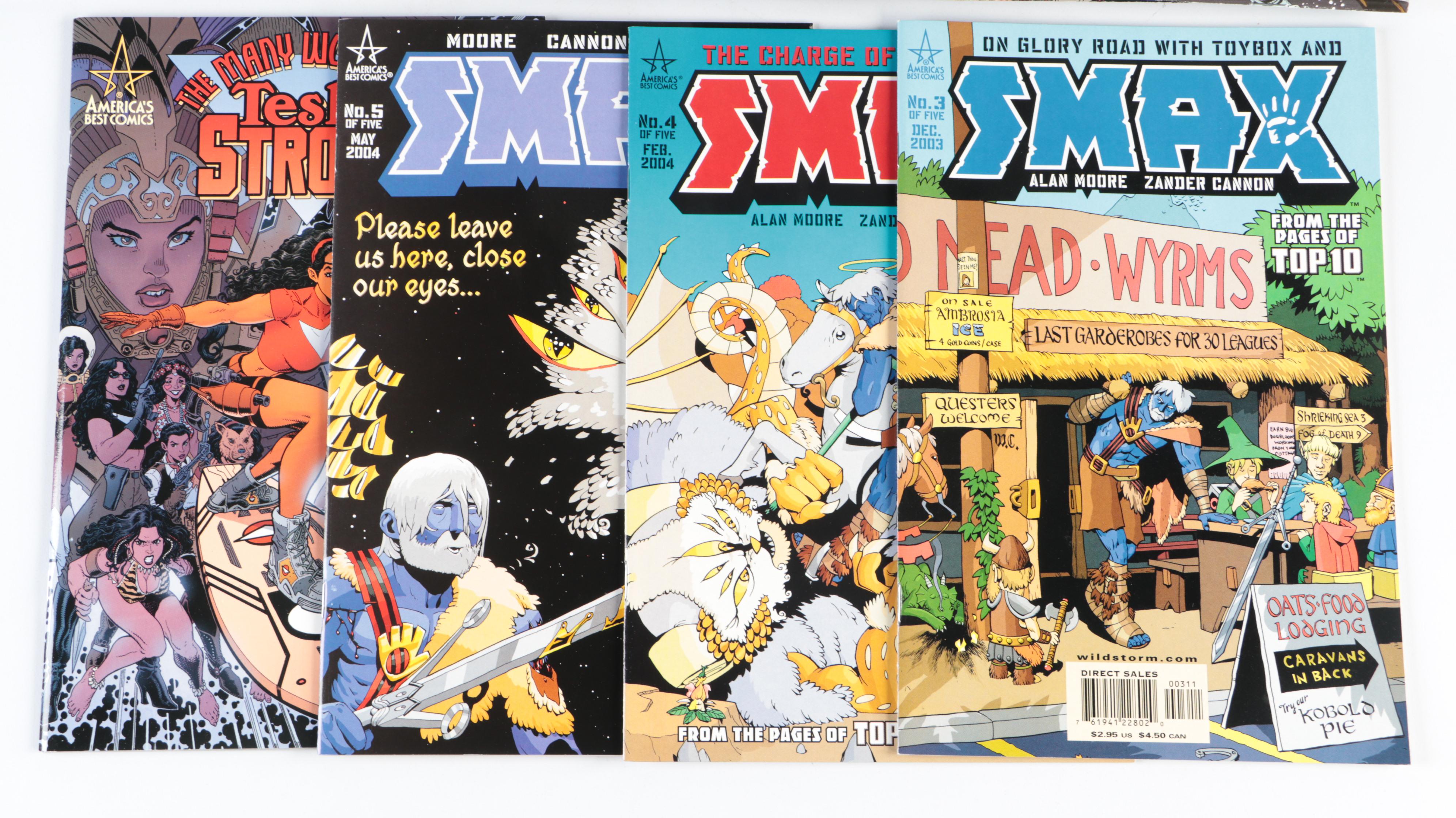 Modern Age "Smax", "Tom Strong and the Robots of Doom", and More Comic Books