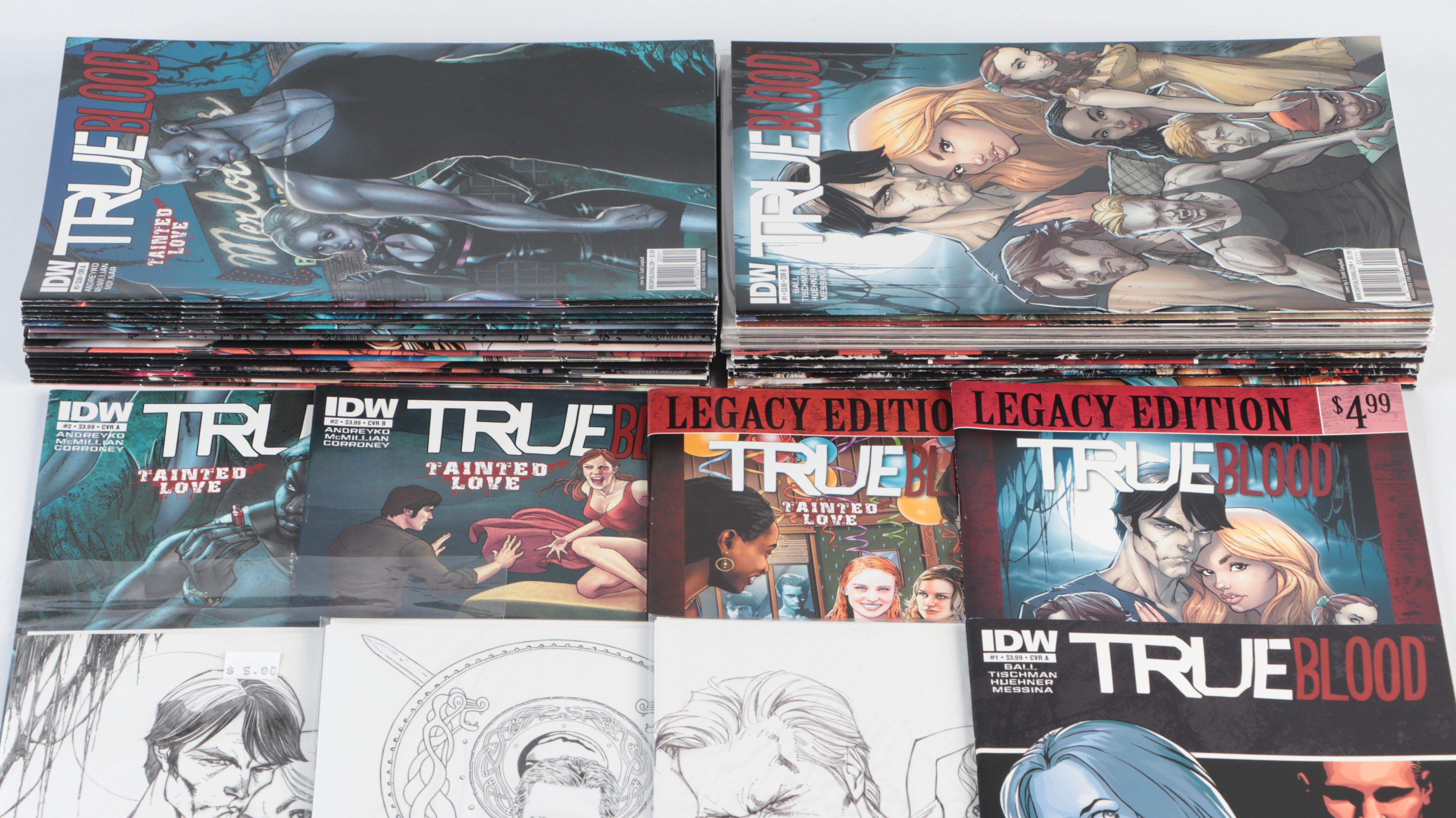 Modern Age IDW Publishing "True Blood" Comic Books