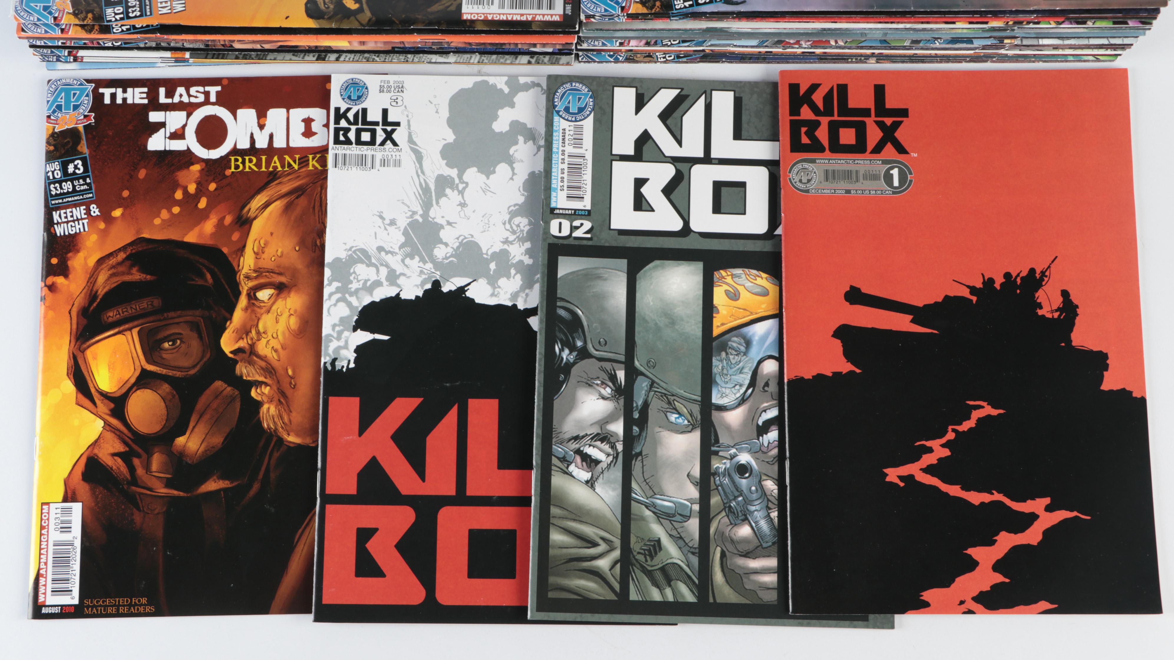 Modern Age Arctic Press "I Hunt Monsters", "Dragon Arms", and More Comic Books