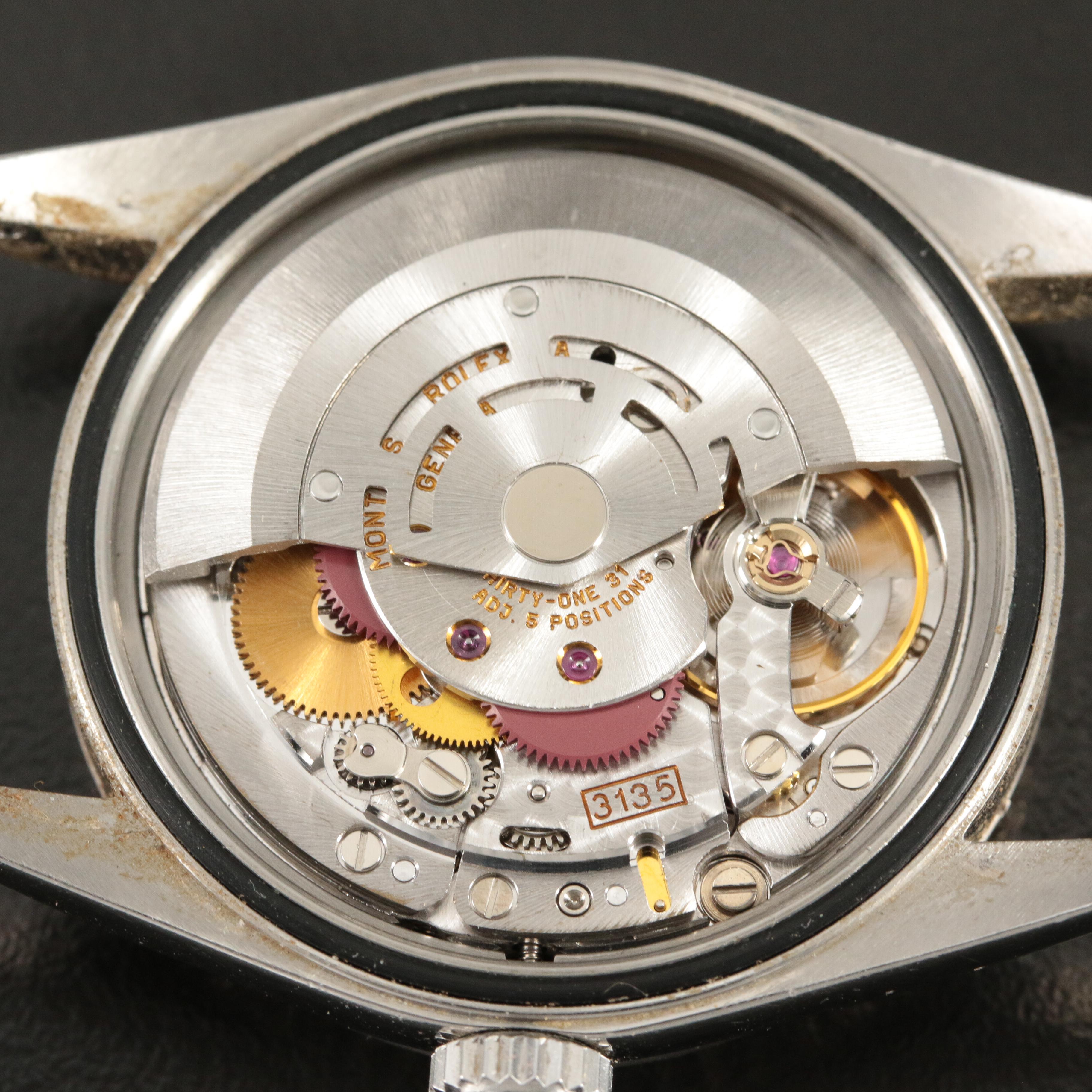 1990 Rolex Datejust Tapestry Dial Watch