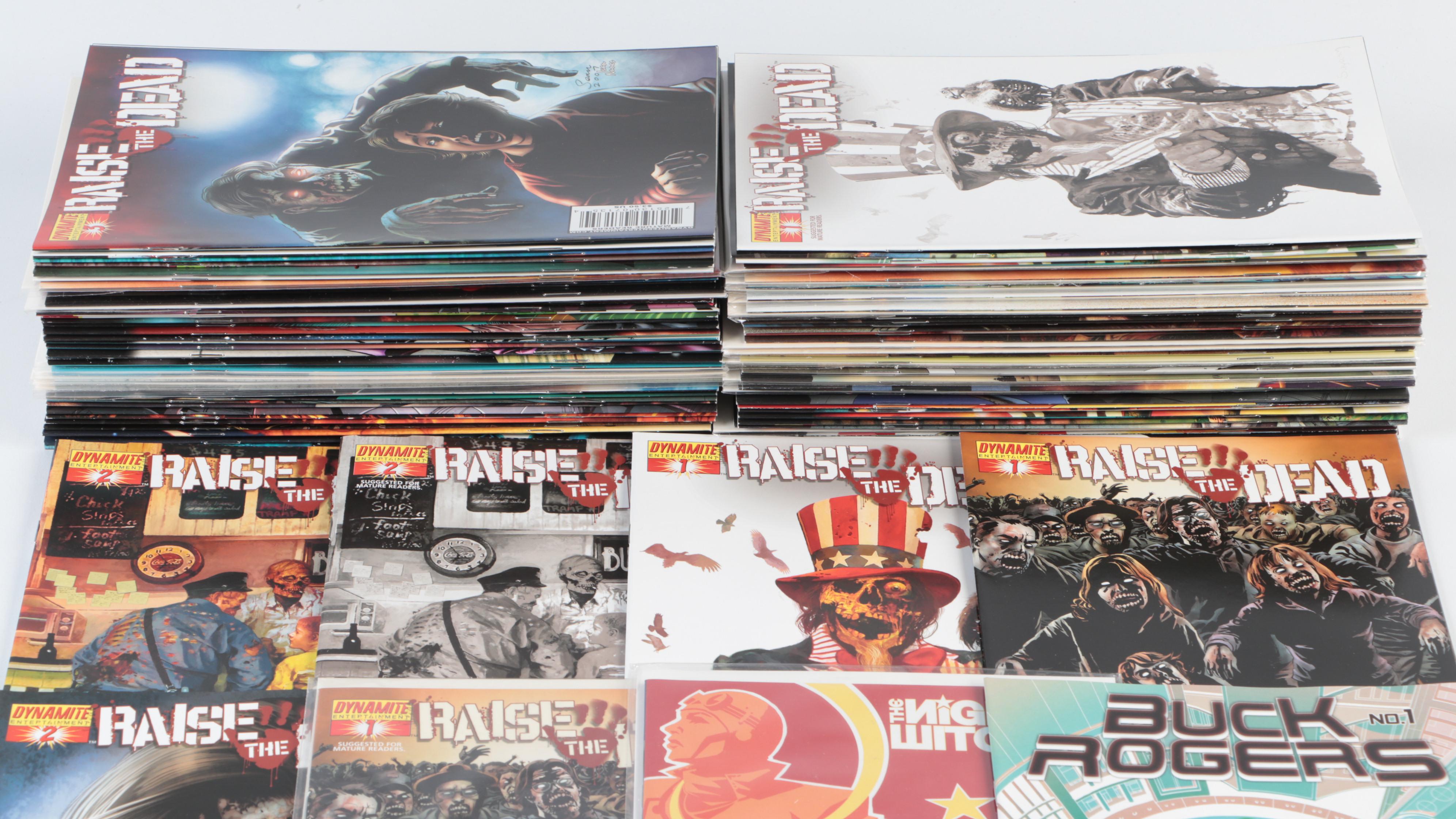 Modern Age Dynamite "Buck Rogers", "Raise the Dead", and More Comic Books