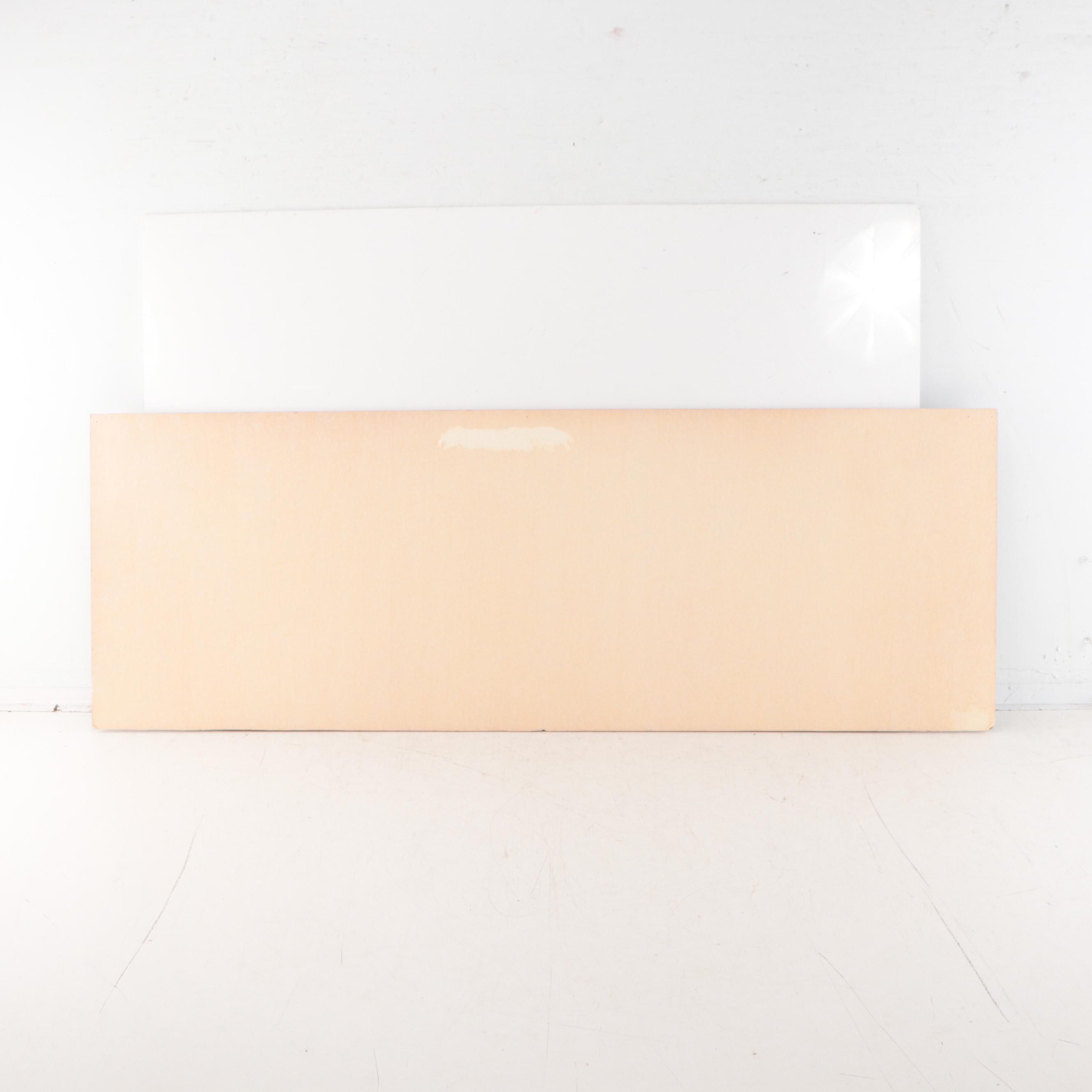 The Beatles Black-and-White Offset Lithograph Poster on Foam Core