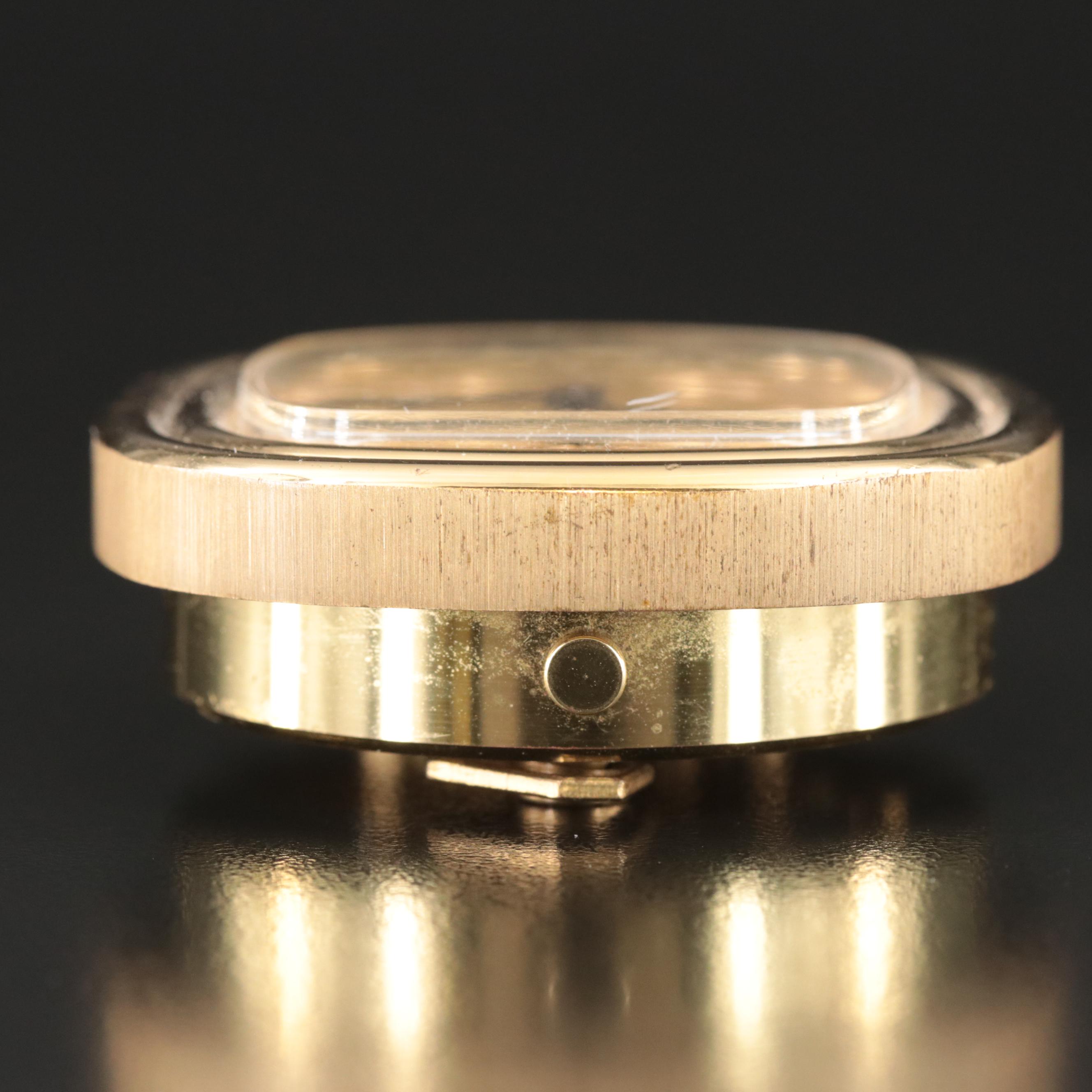 Tiffany & Co. Swiss Eight-Day, 15-Jewel Desk Alarm Clock