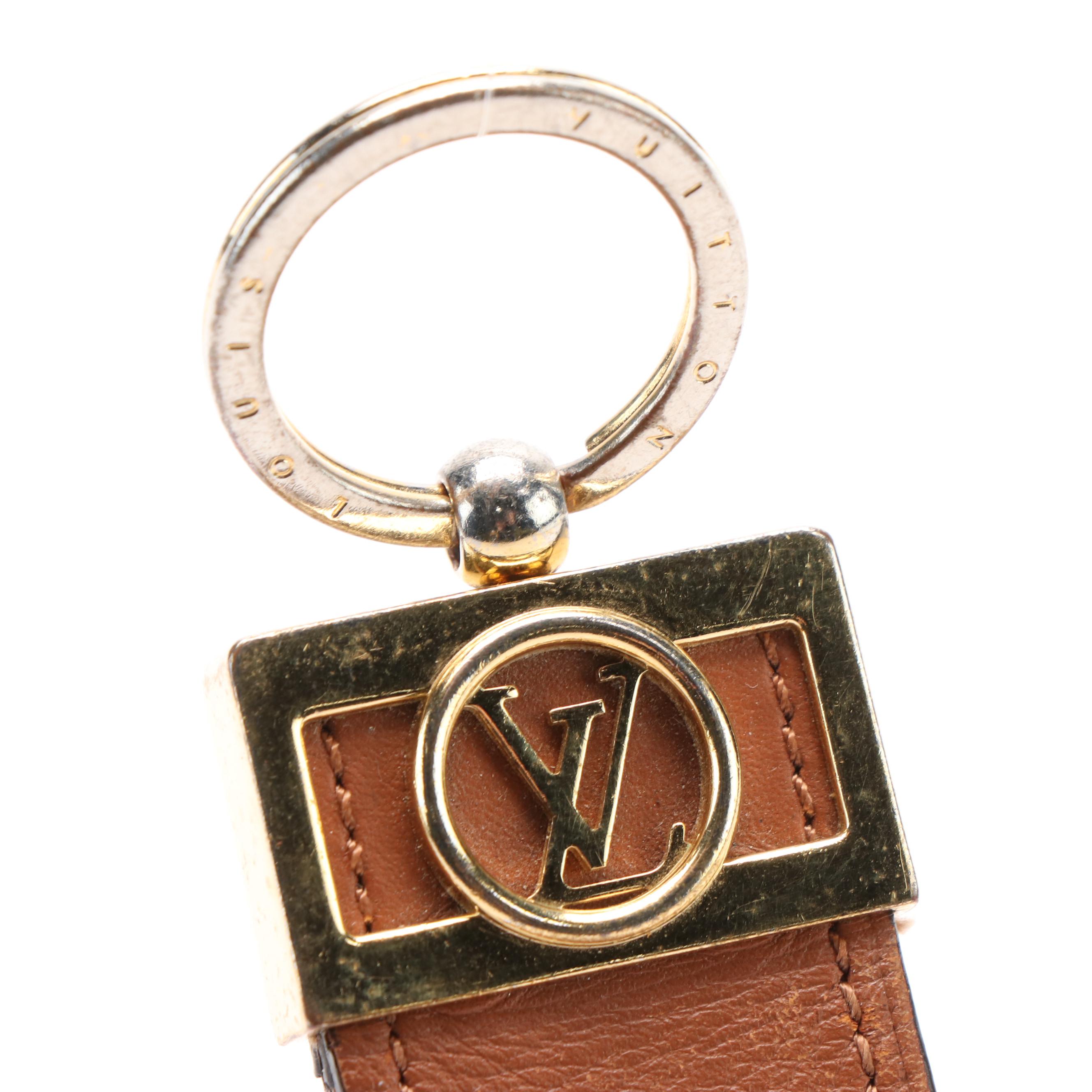 Louis Vuitton Dauphine Dragonne Keychain in Monogram Canvas