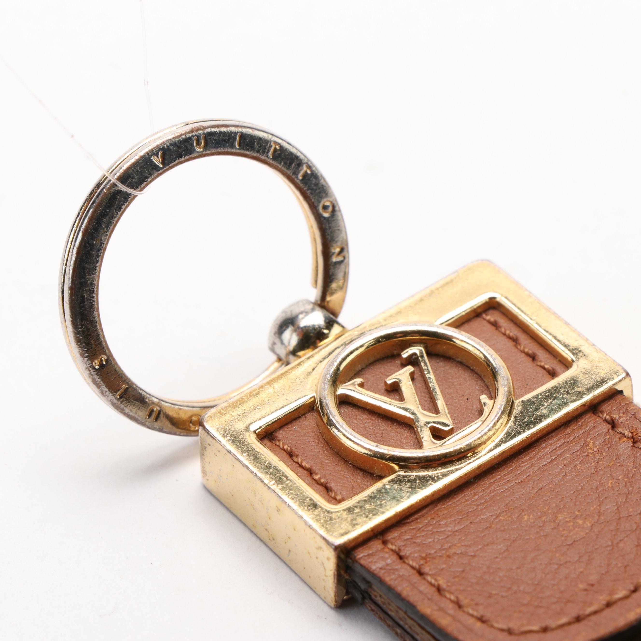 Louis Vuitton Dauphine Dragonne Keychain in Monogram Canvas