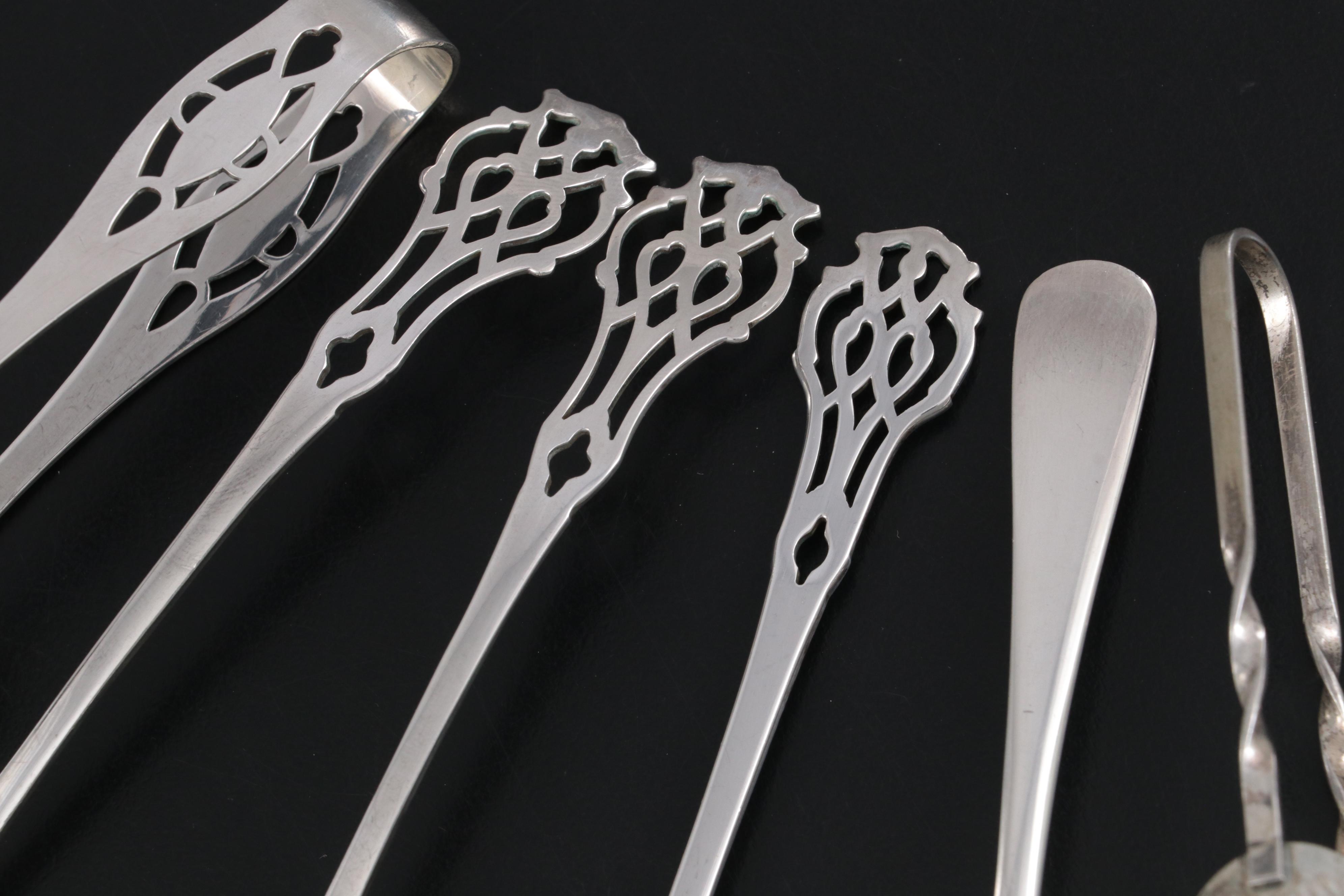 Lunt with S. Kirk & Son and Other Sterling Silver Serving Utensils