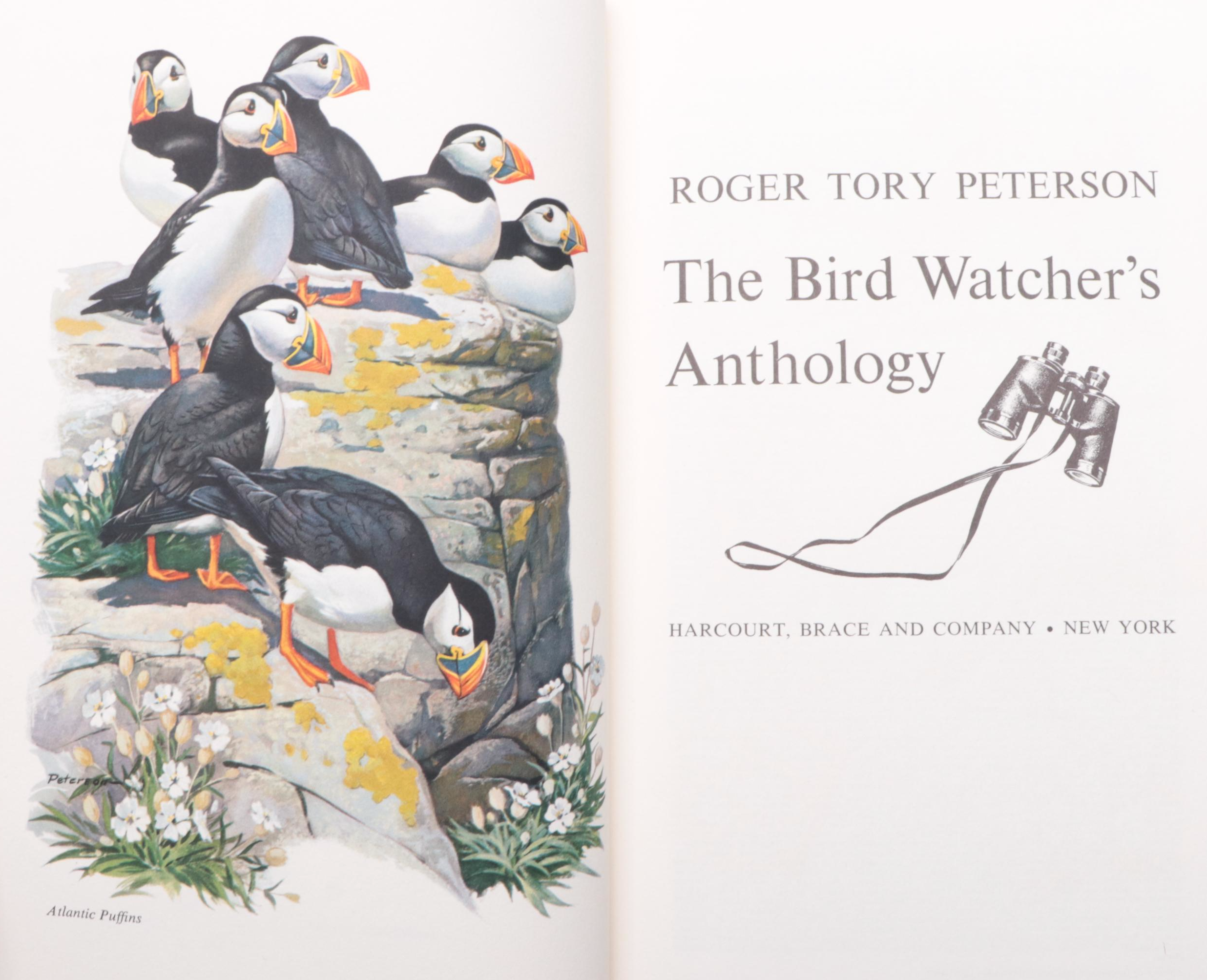 Signed Limited Edition "The Bird Watcher's Anthology" by Roger Tory Peterson