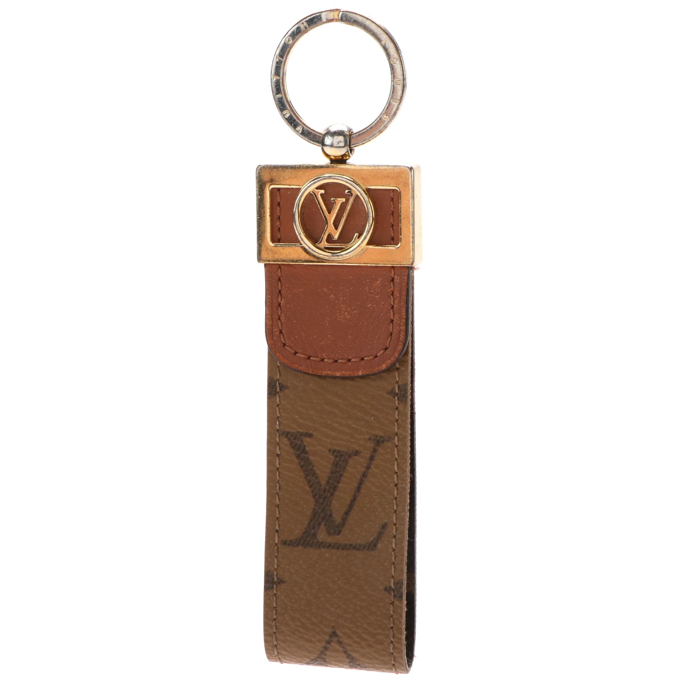 Louis Vuitton Dauphine Dragonne Keychain in Monogram Canvas