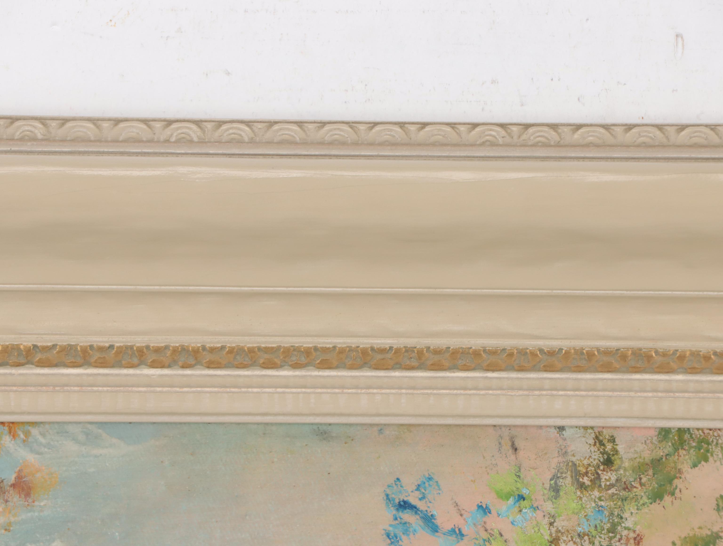 J.R. Appleton Oil Painting of Forest Landscape, 1948