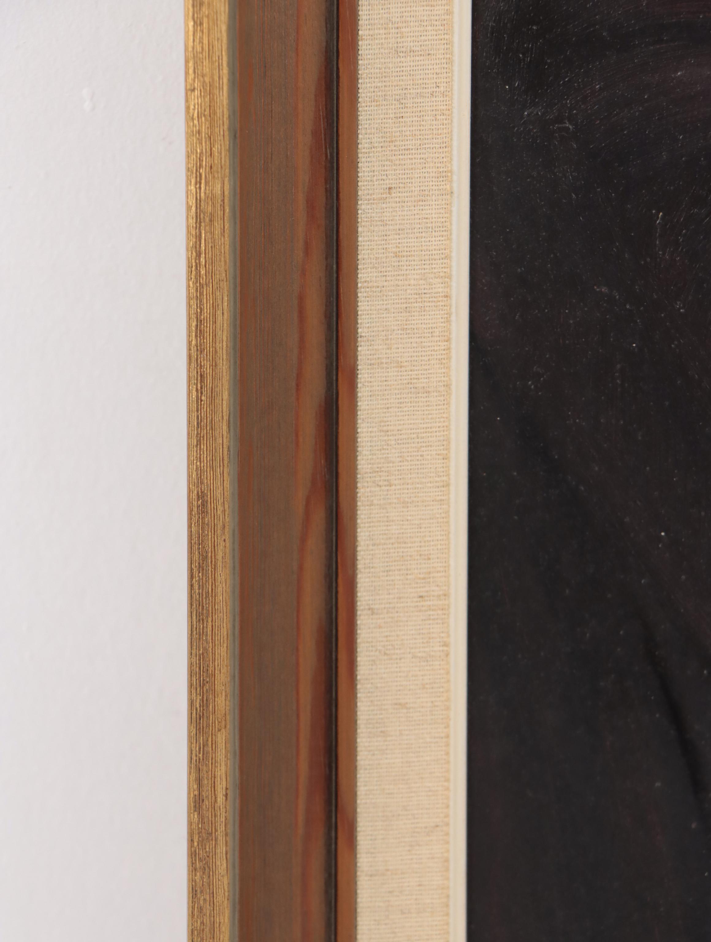 Portrait Oil Painting of Man with Vase