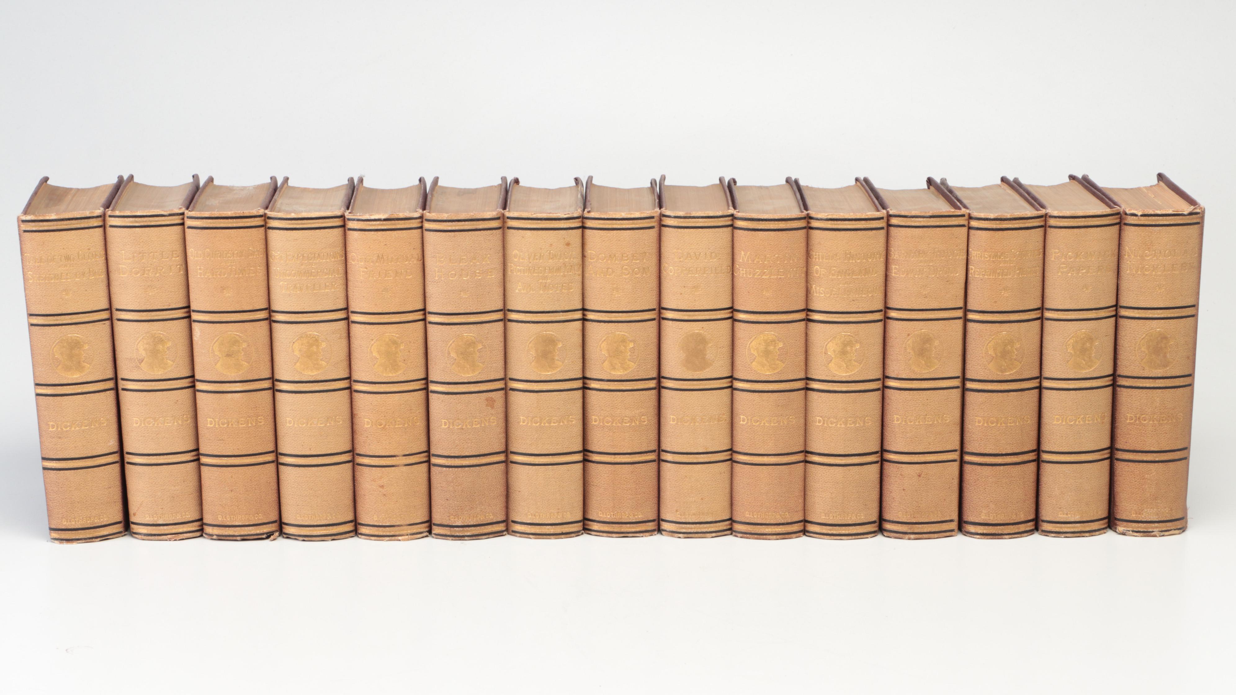 1884 D. Lothrop & Co. Charles Dickens 15 Book Collection, "A Tale of Two Cities"