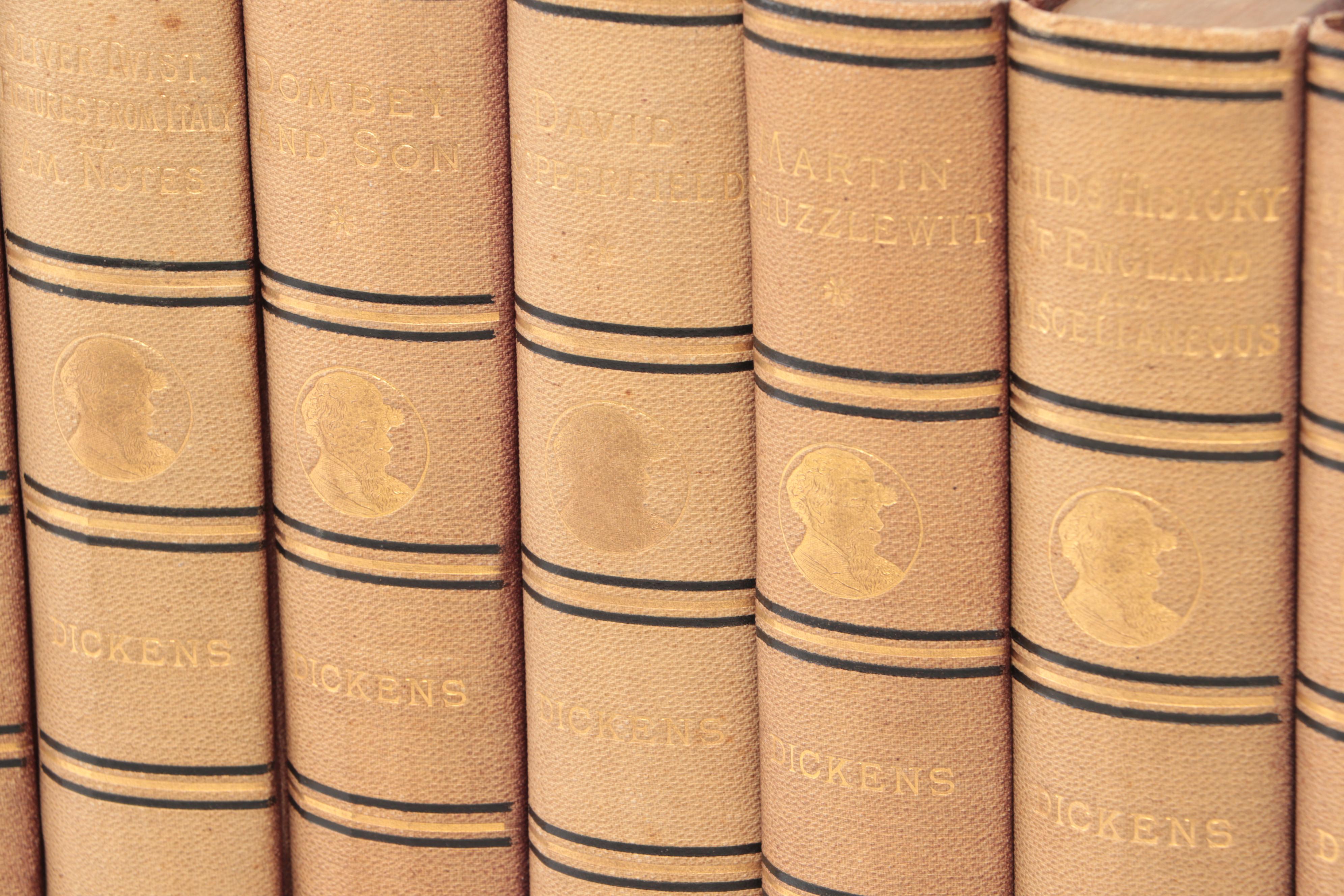 1884 D. Lothrop & Co. Charles Dickens 15 Book Collection, "A Tale of Two Cities"