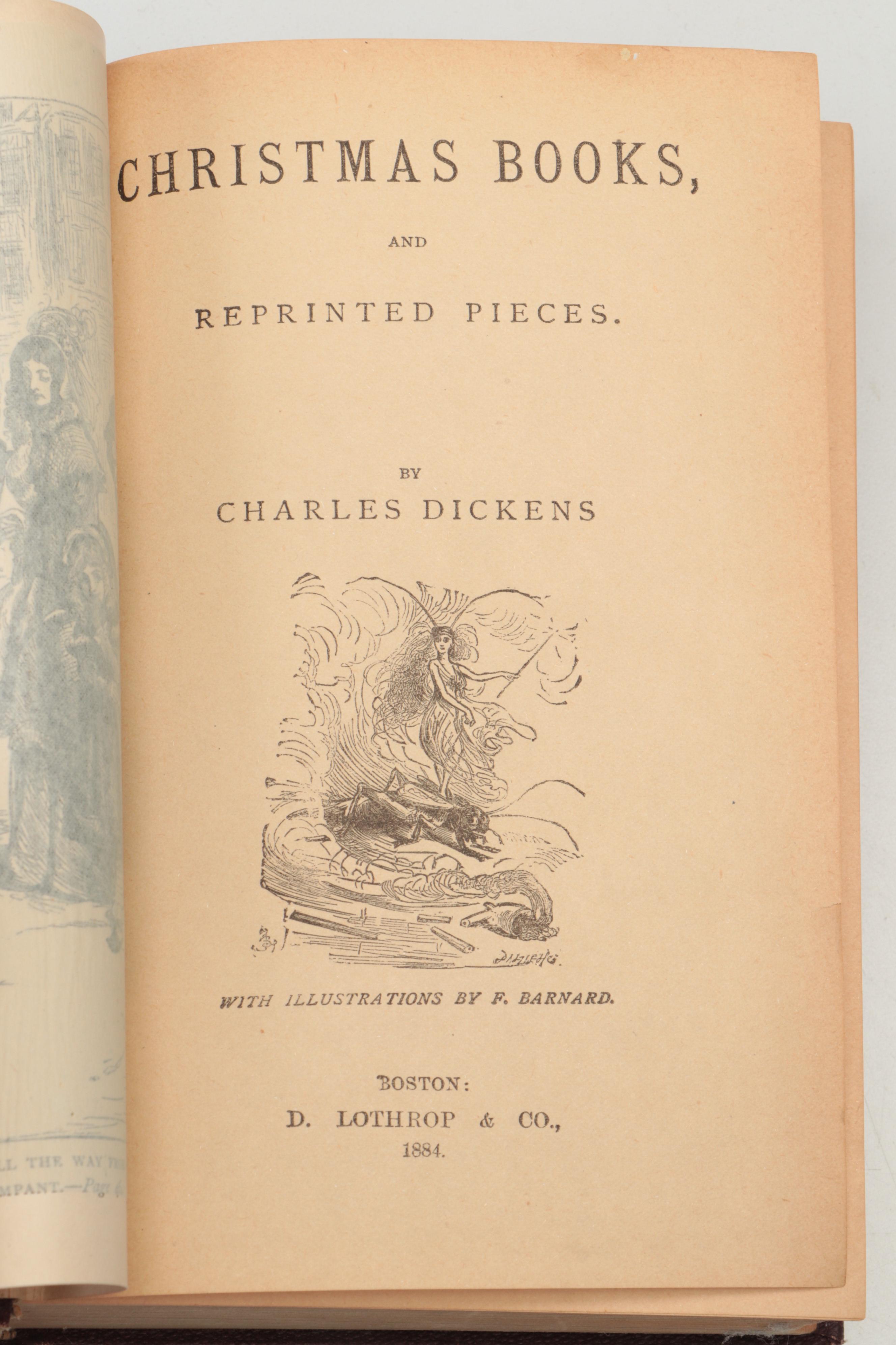 1884 D. Lothrop & Co. Charles Dickens 15 Book Collection, "A Tale of Two Cities"
