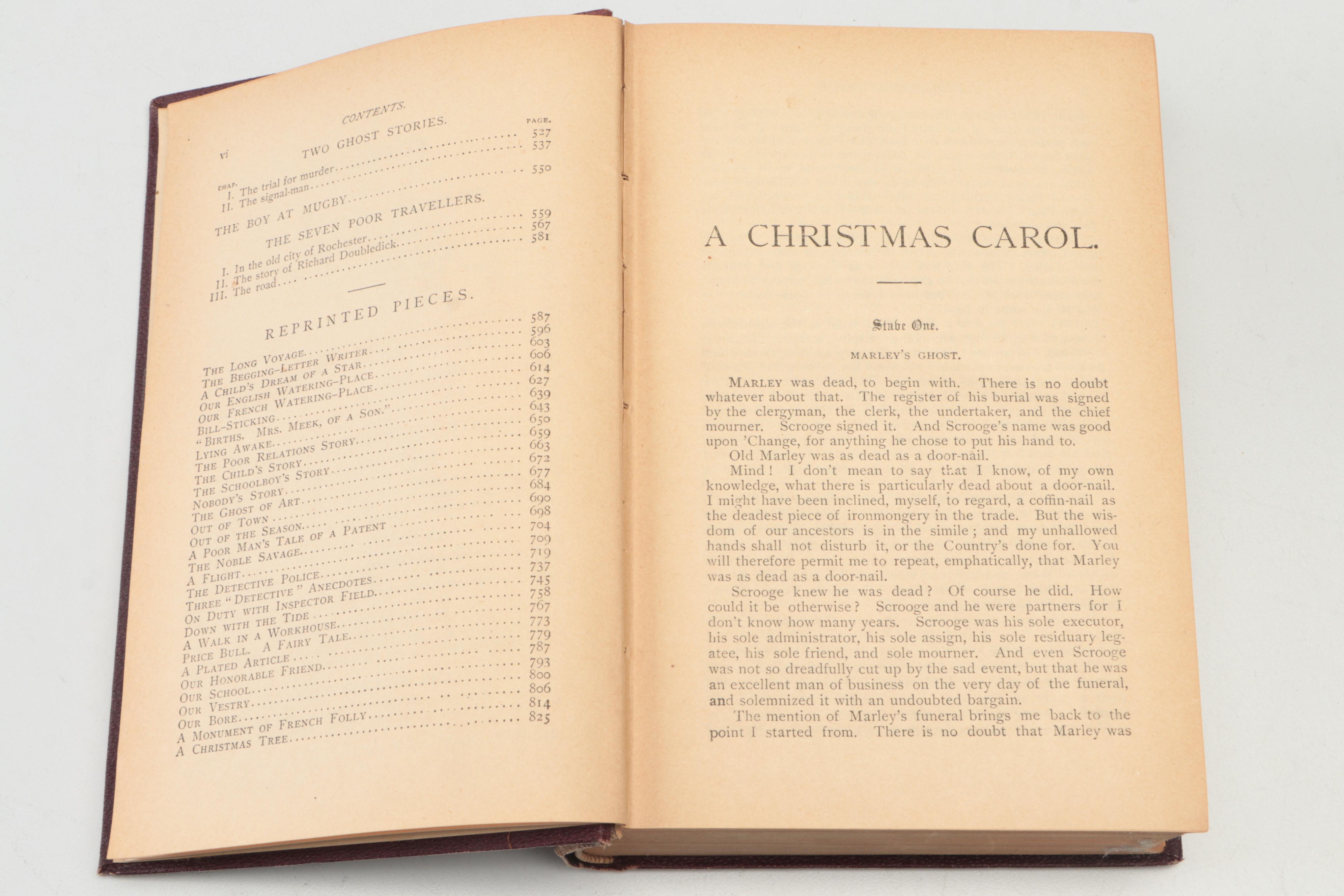 1884 D. Lothrop & Co. Charles Dickens 15 Book Collection, "A Tale of Two Cities"