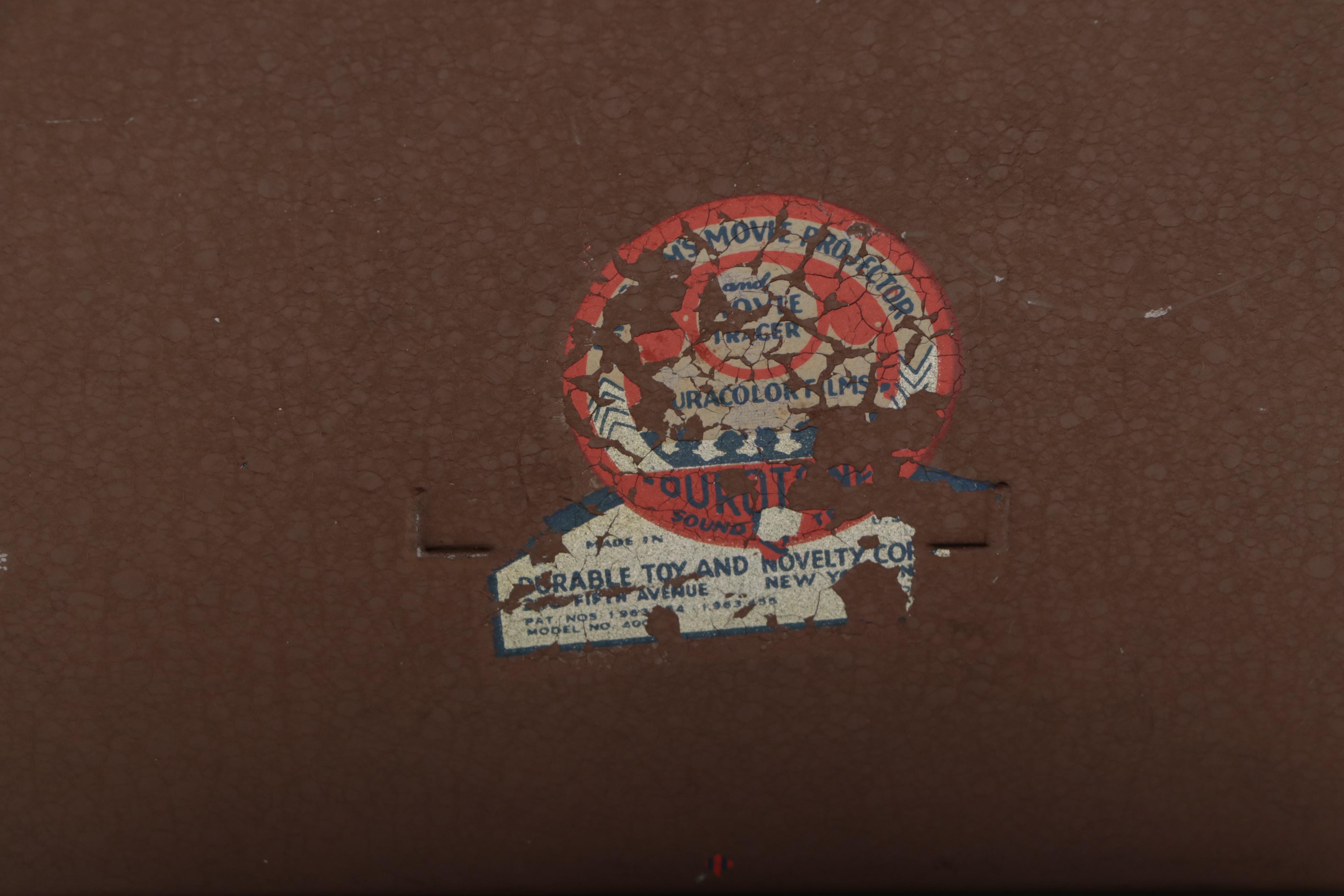 Durable Toy Children's Movie Projector with Film Reels, Mid-20th Century