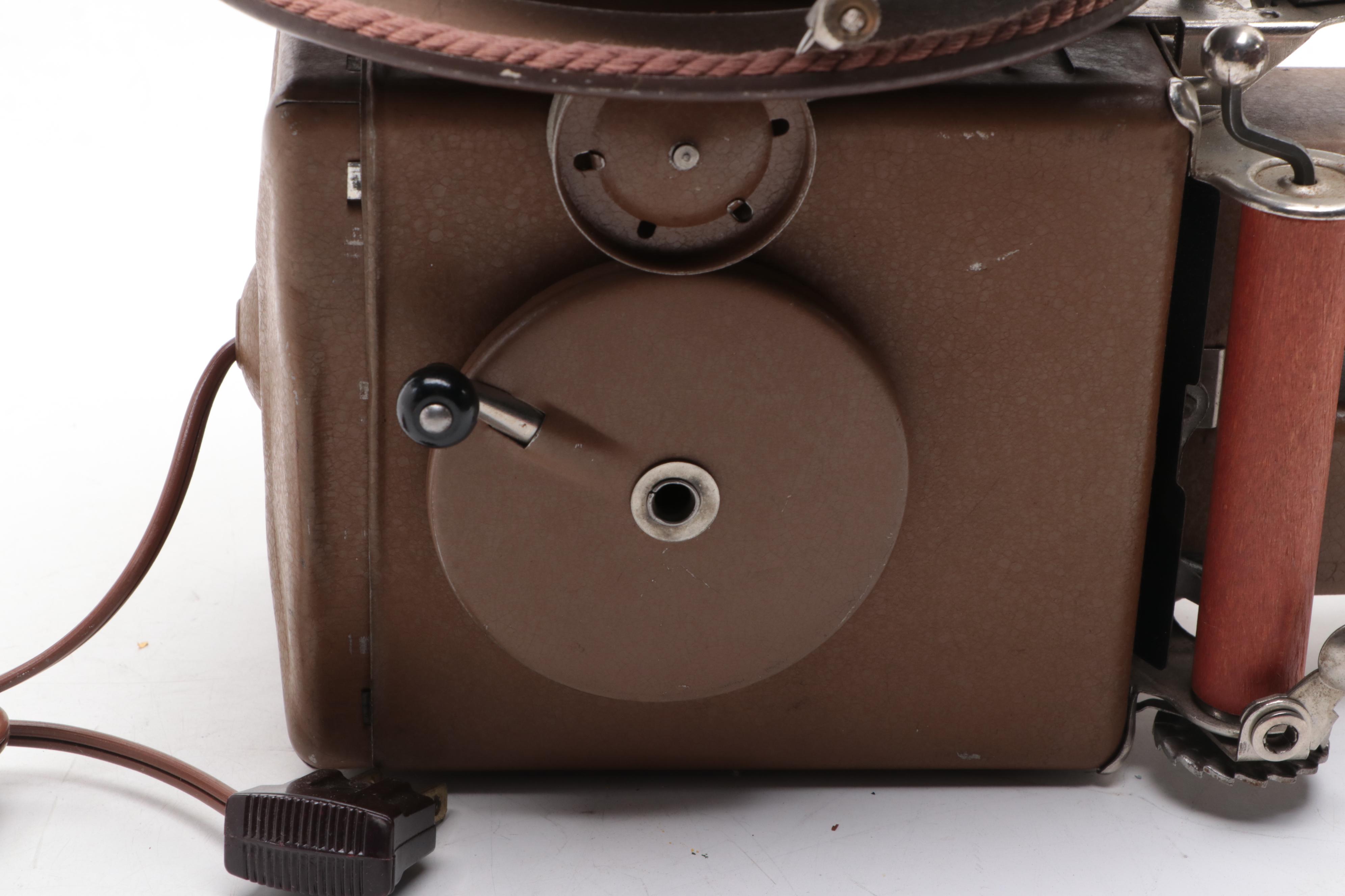 Durable Toy Children's Movie Projector with Film Reels, Mid-20th Century