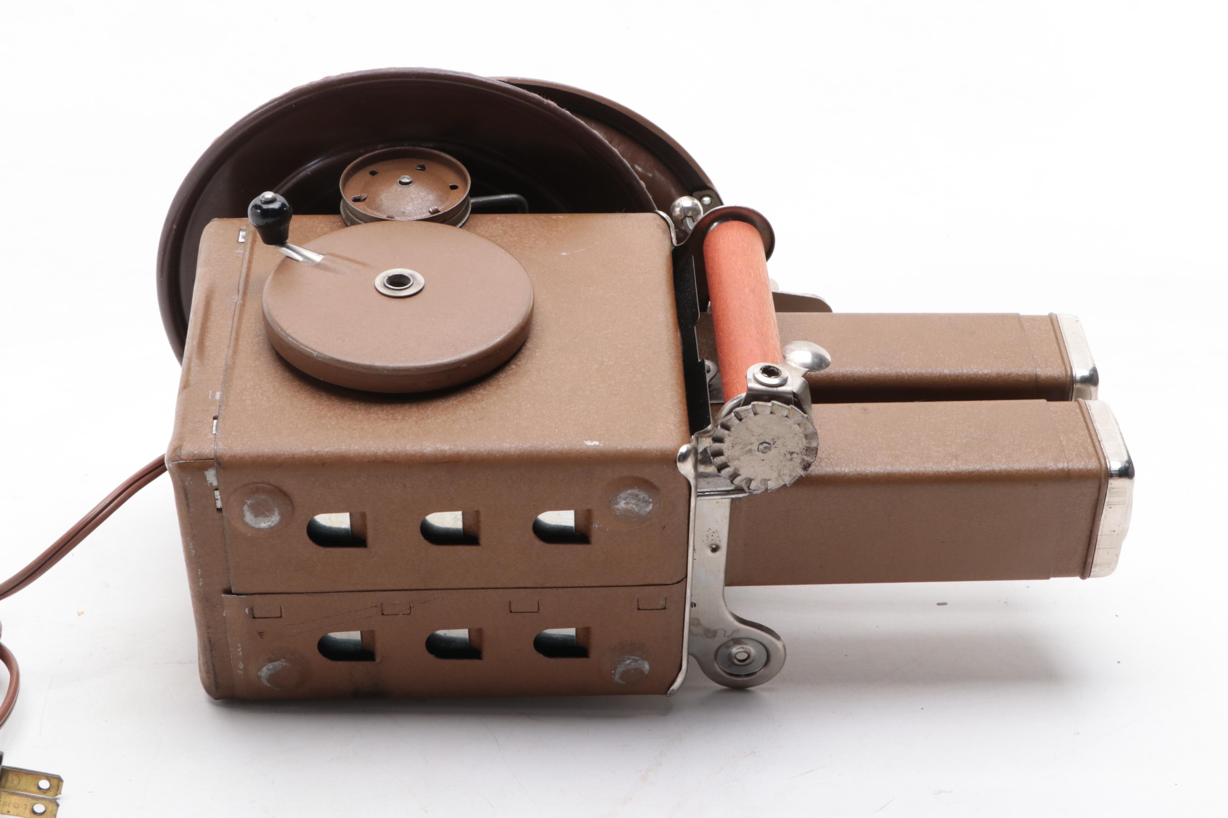 Durable Toy Children's Movie Projector with Film Reels, Mid-20th Century