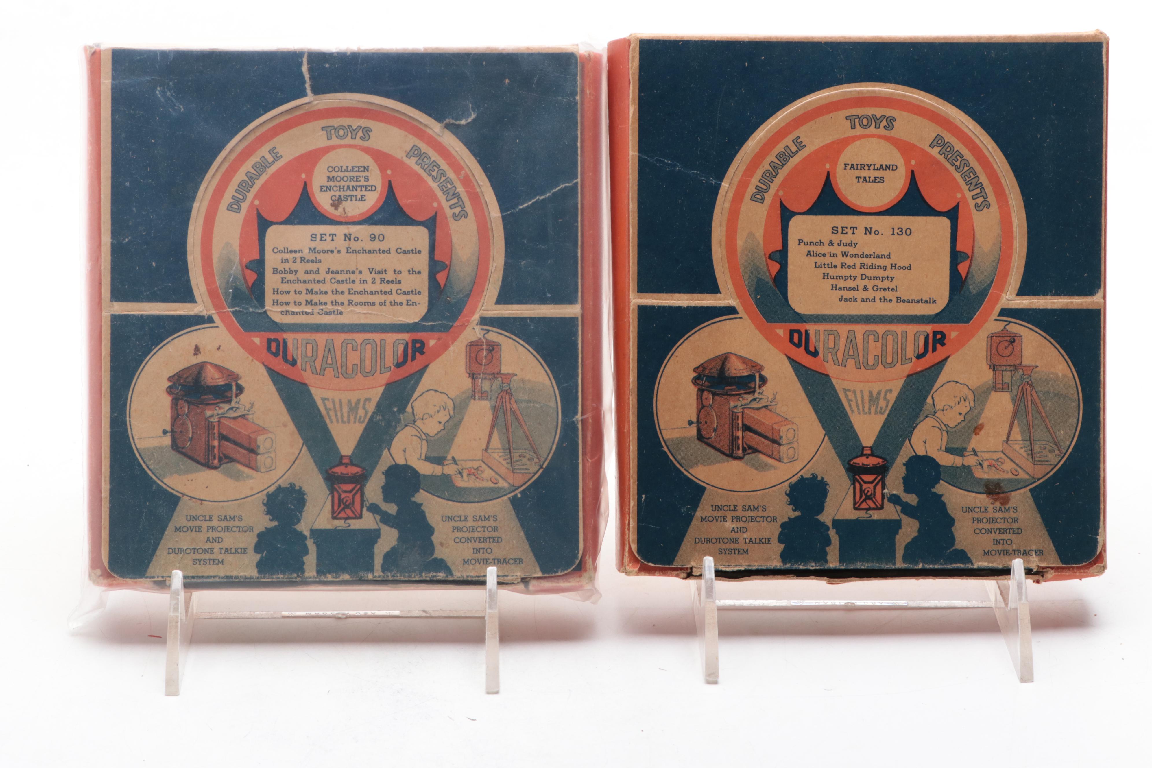 Durable Toy Children's Movie Projector with Film Reels, Mid-20th Century