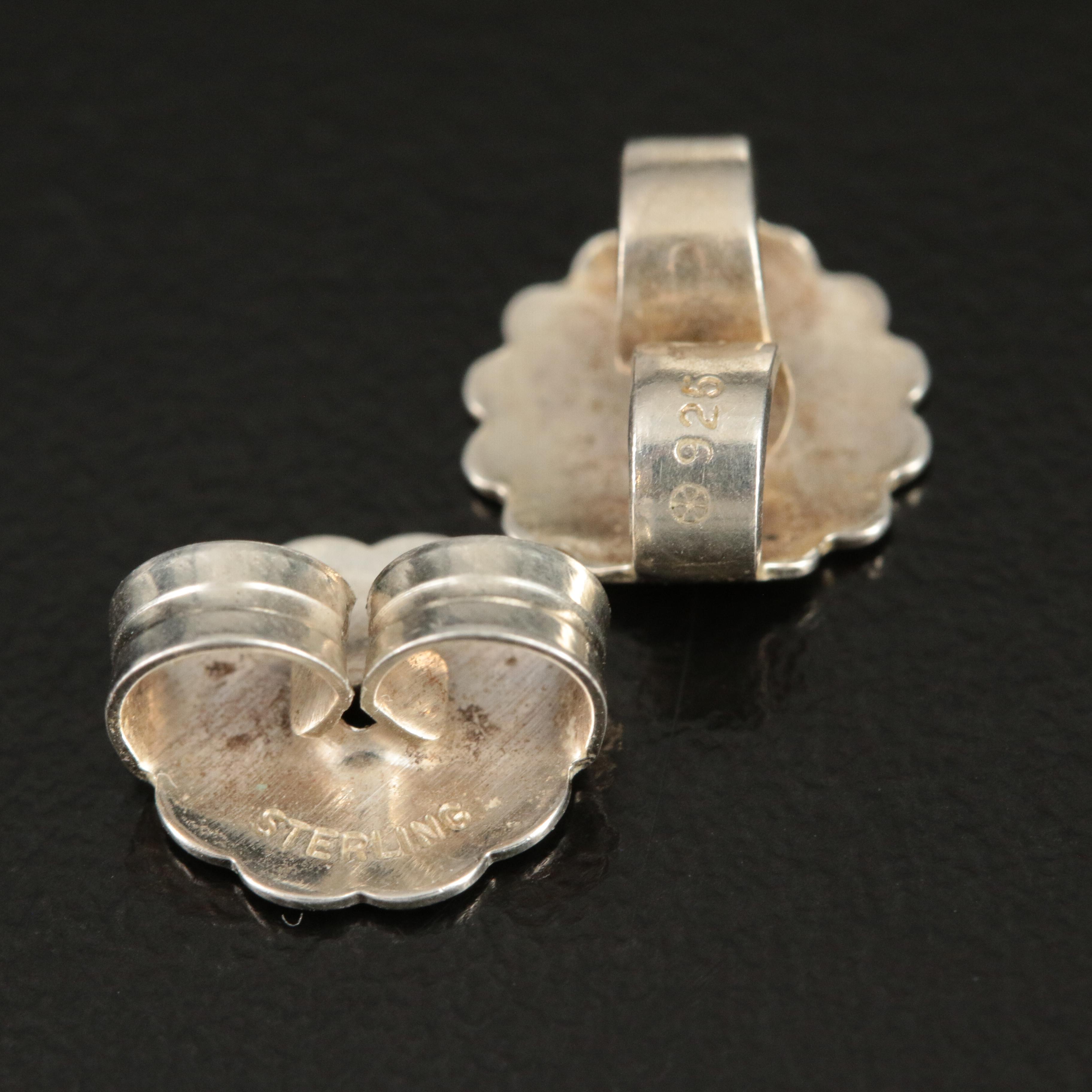 Caviar by Lagos Sterling Fluted Hoop Earrings