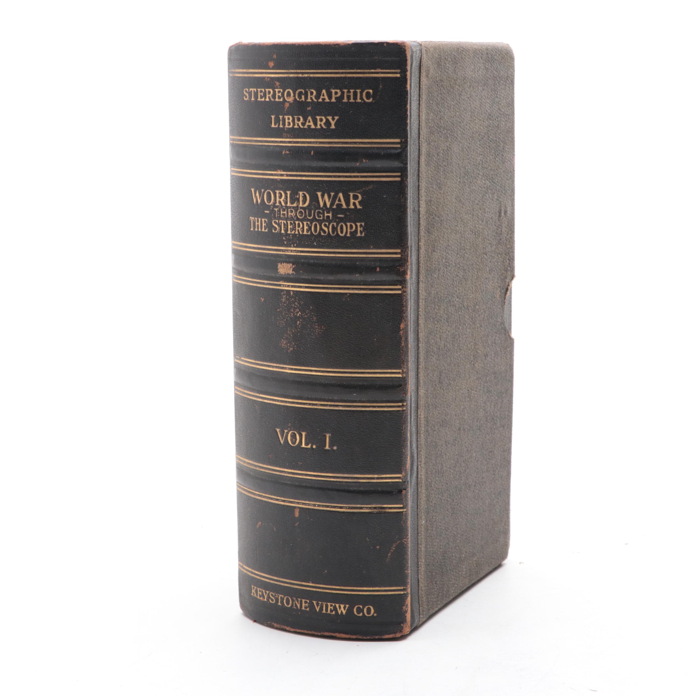 Stereoscope with Keystone World War View Cards, Early 20th Century