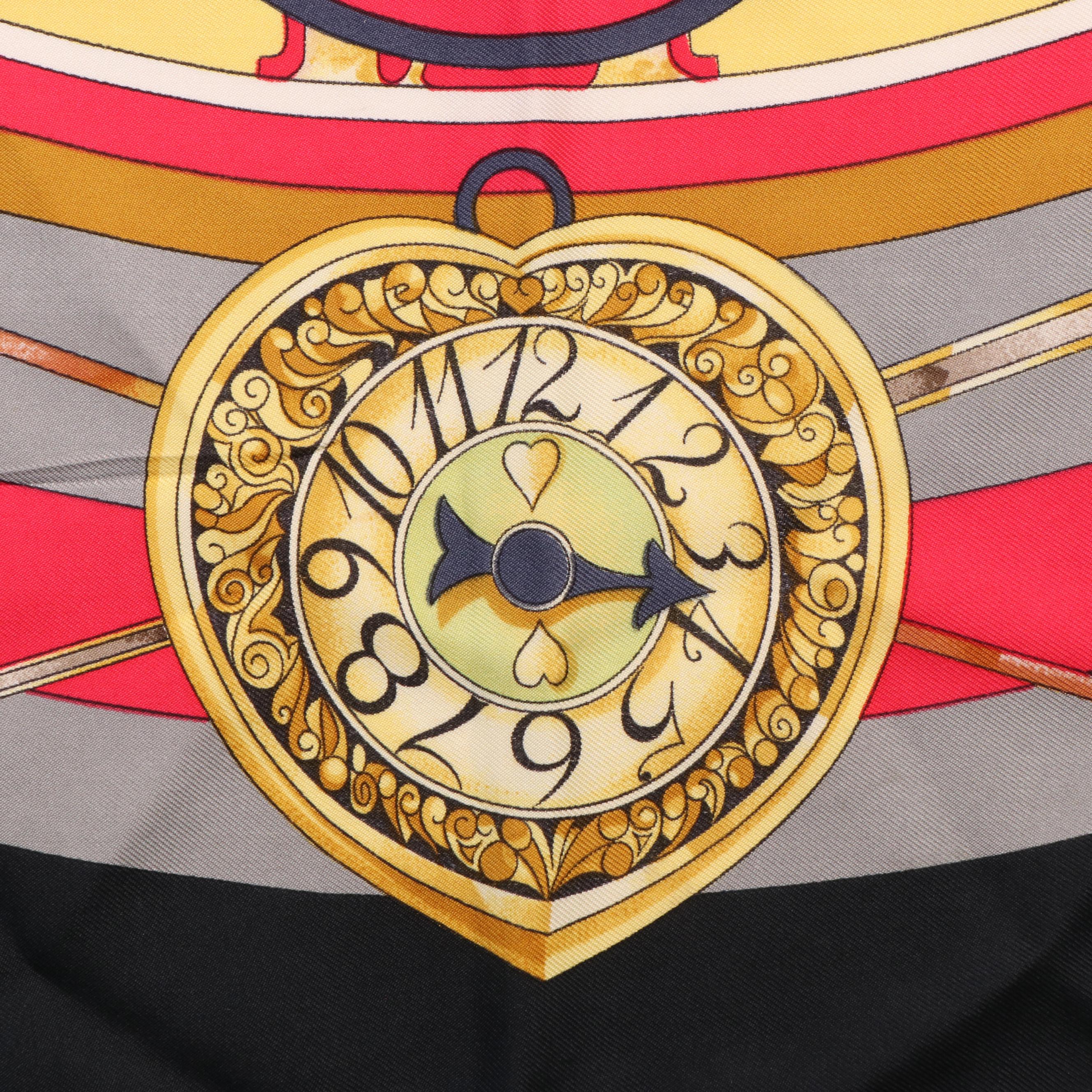 Hermès "Parmi les Fleurs" Scarf in Silk Twill