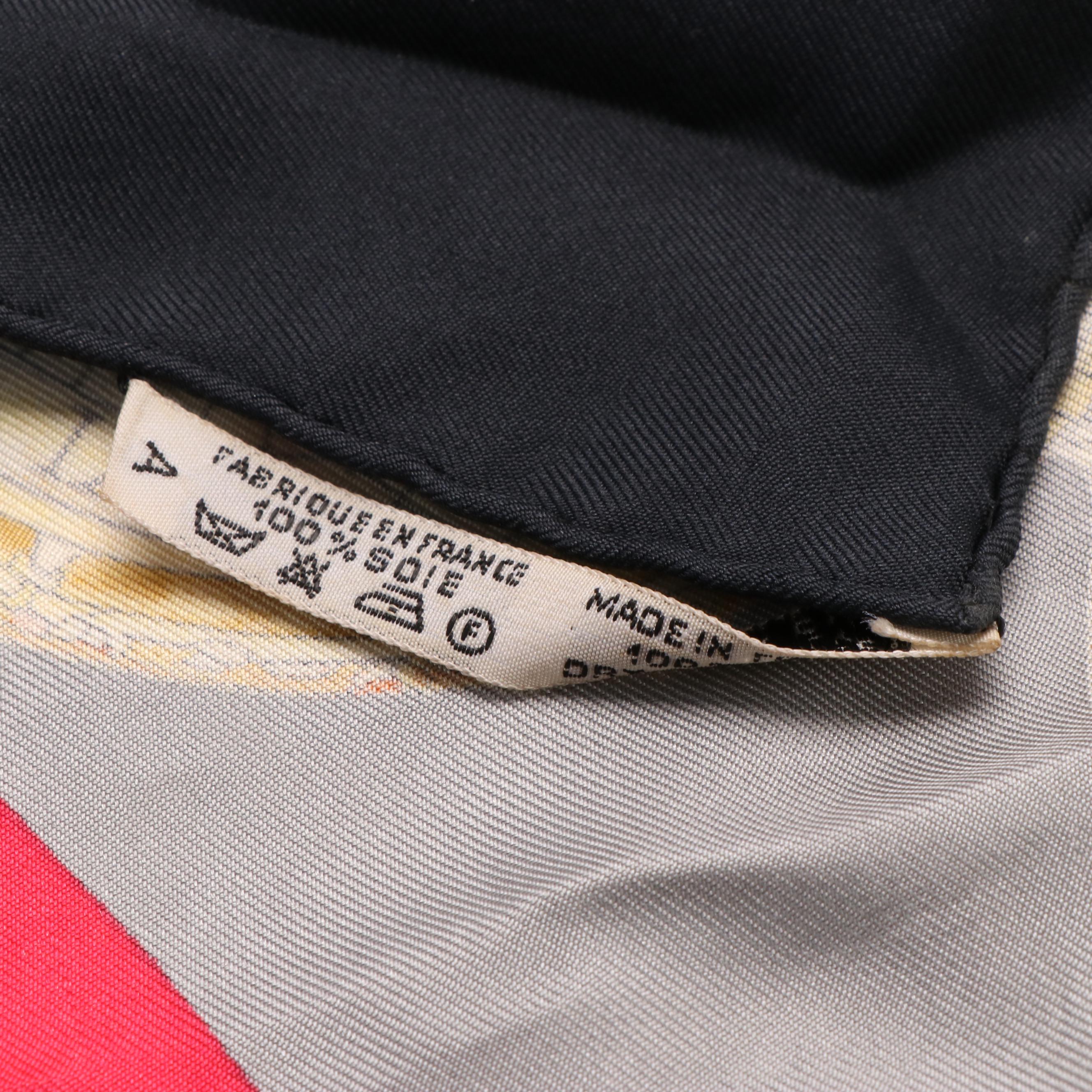 Hermès "Parmi les Fleurs" Scarf in Silk Twill