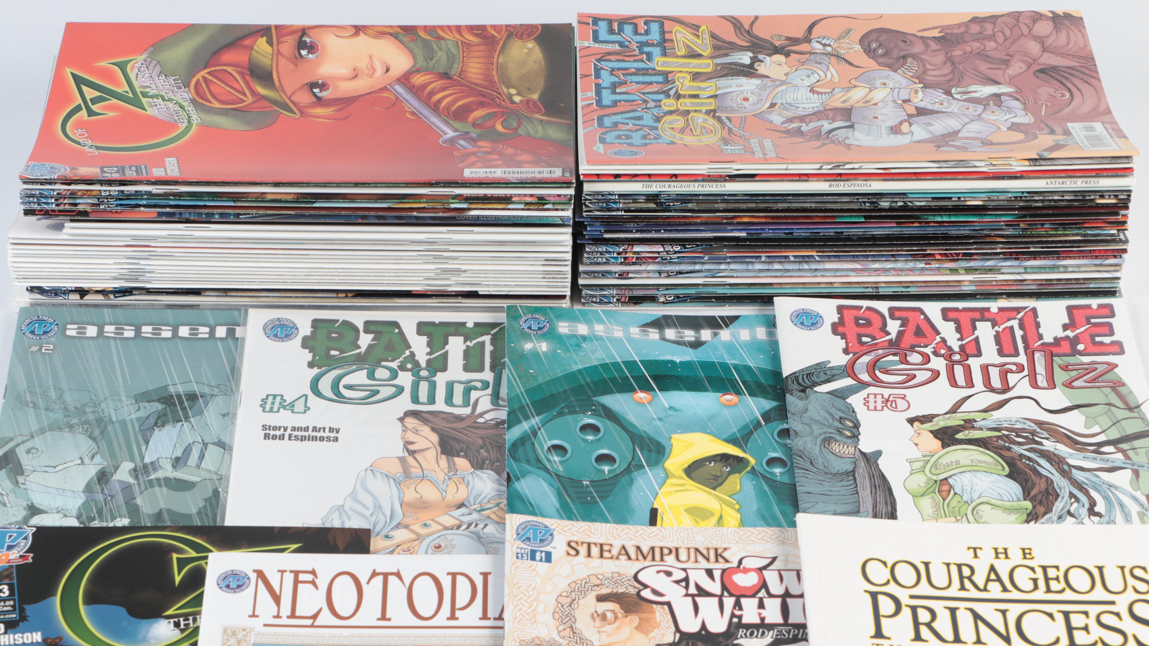 Modern Age "Steampunk Snow White", "Neotopia", and More Comic Books