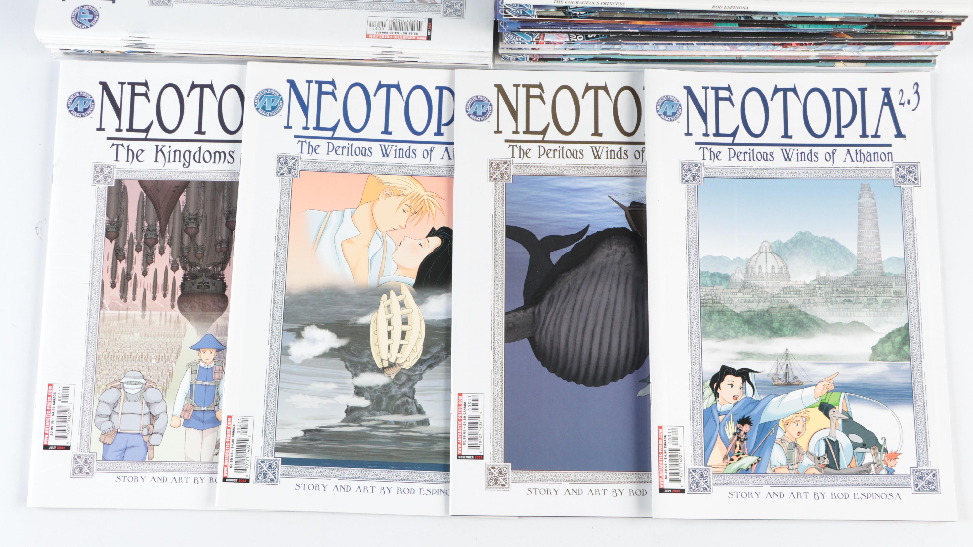 Modern Age "Steampunk Snow White", "Neotopia", and More Comic Books