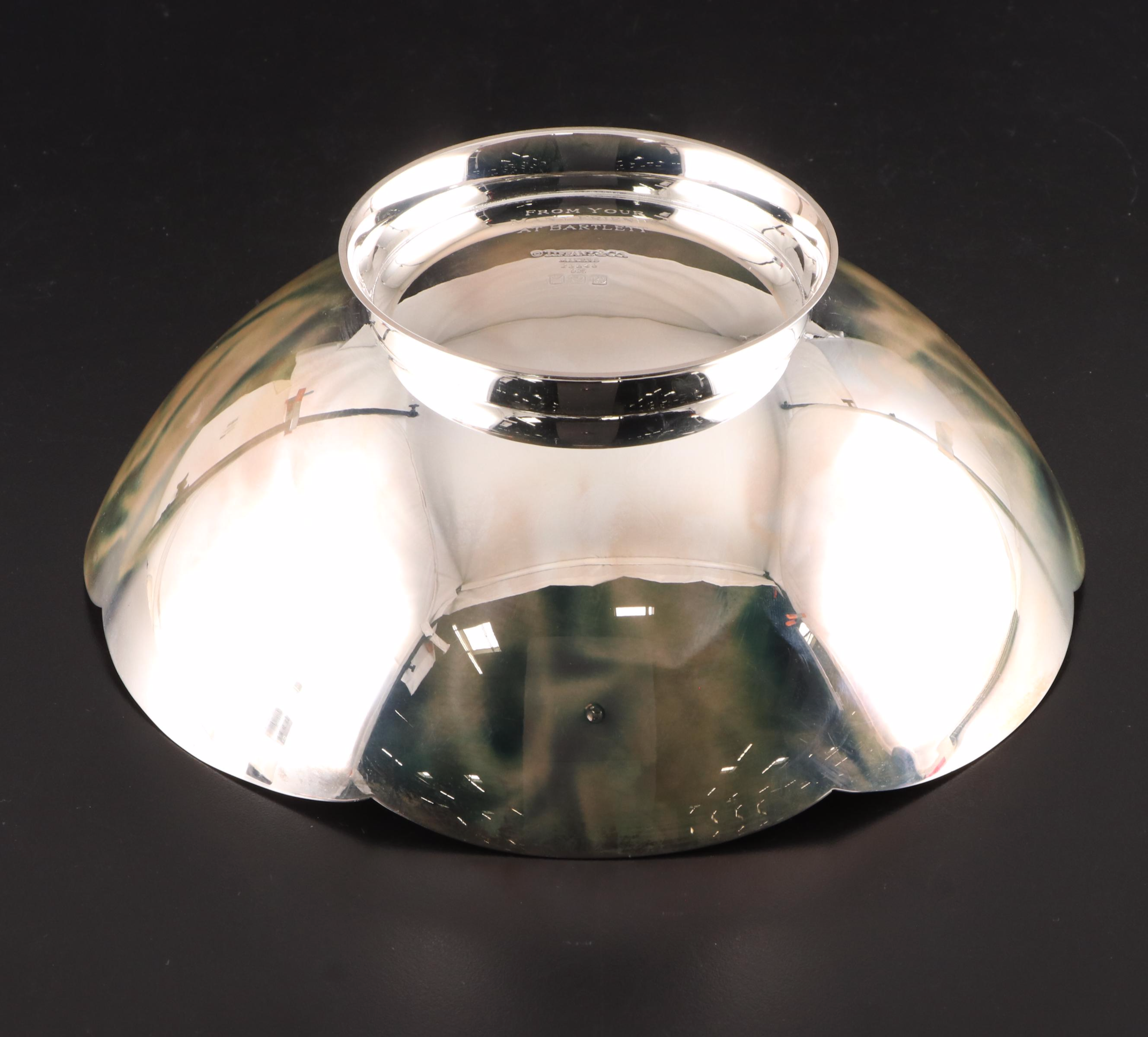Tiffany & Co. Sterling Silver Bowl with Personalized Engrave