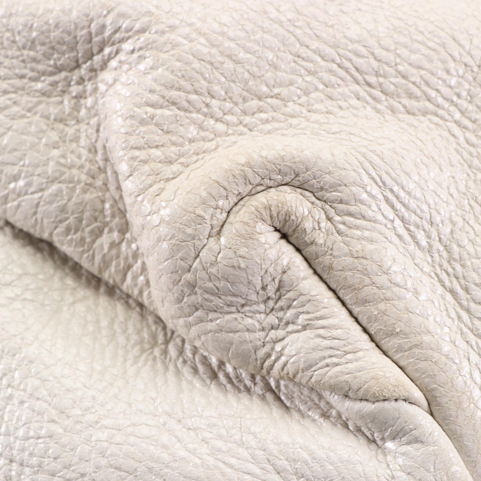 Prada Hobo Shoulder Bag in Cervo Lux Leather