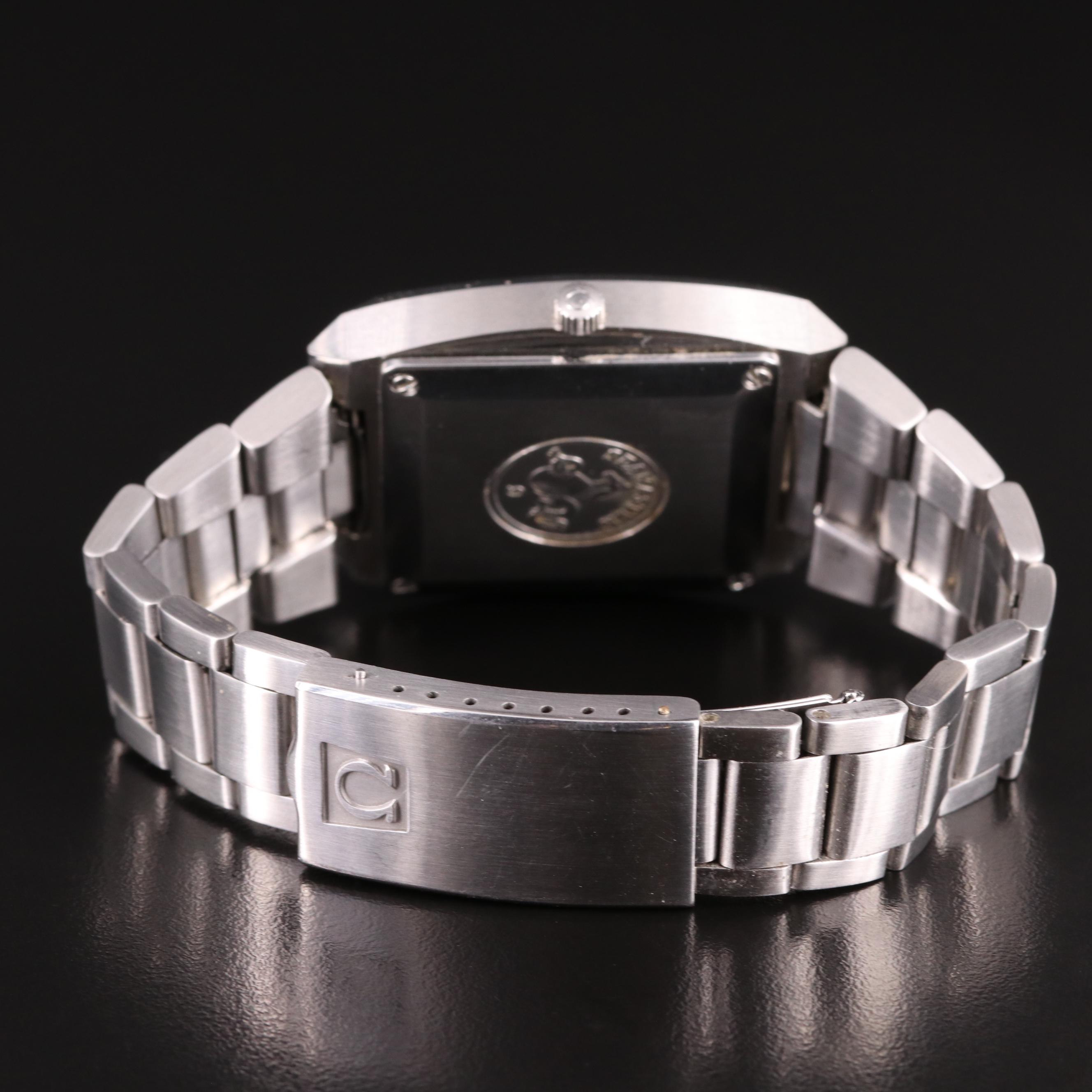 1974 Omega "Big Square" Seamaster Stainless Steel Watch