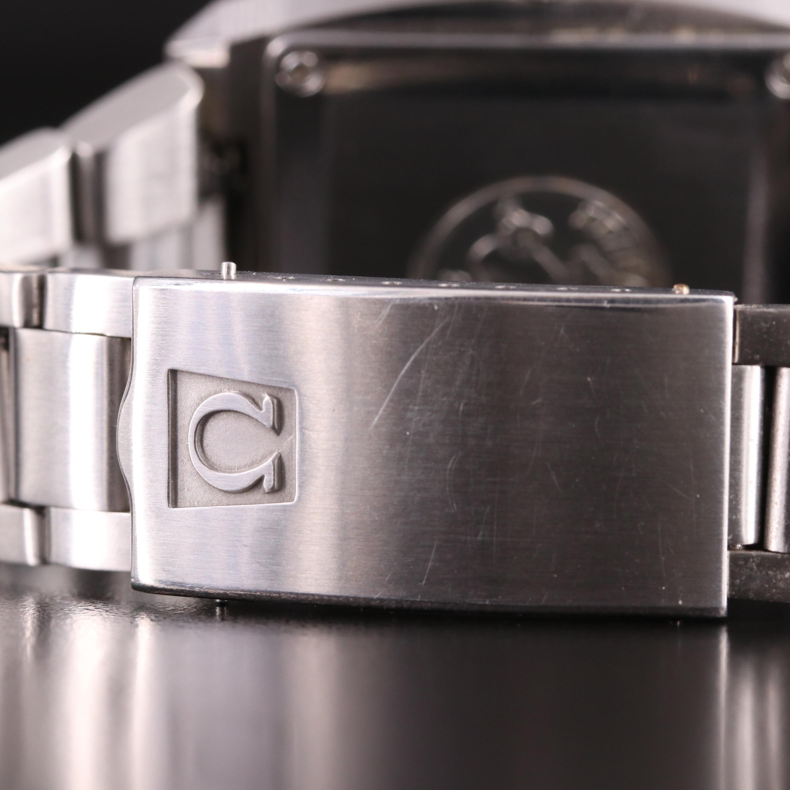 1974 Omega "Big Square" Seamaster Stainless Steel Watch