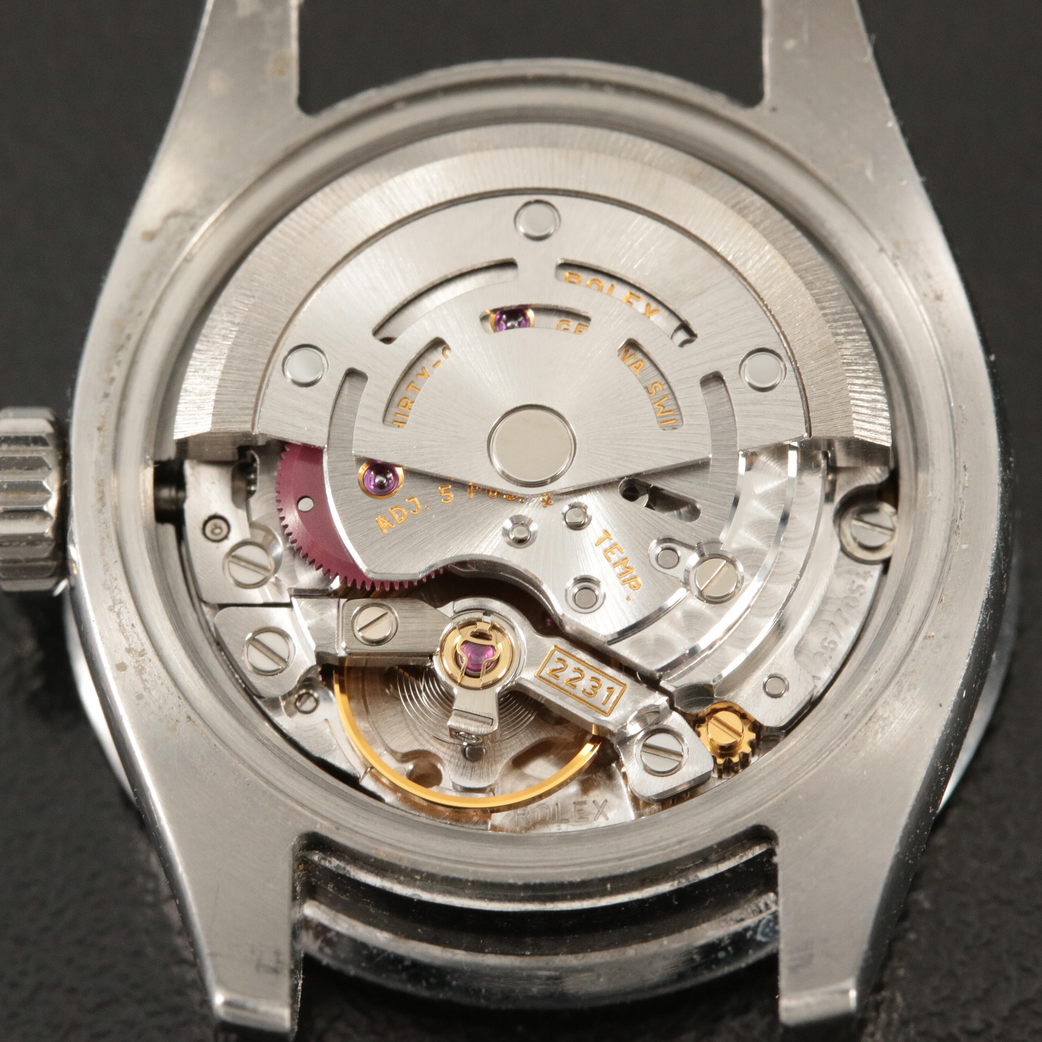 2007 Rolex Oyster Perpetual with Custom Diamond and Mother-of-Pearl Dial/Bezel