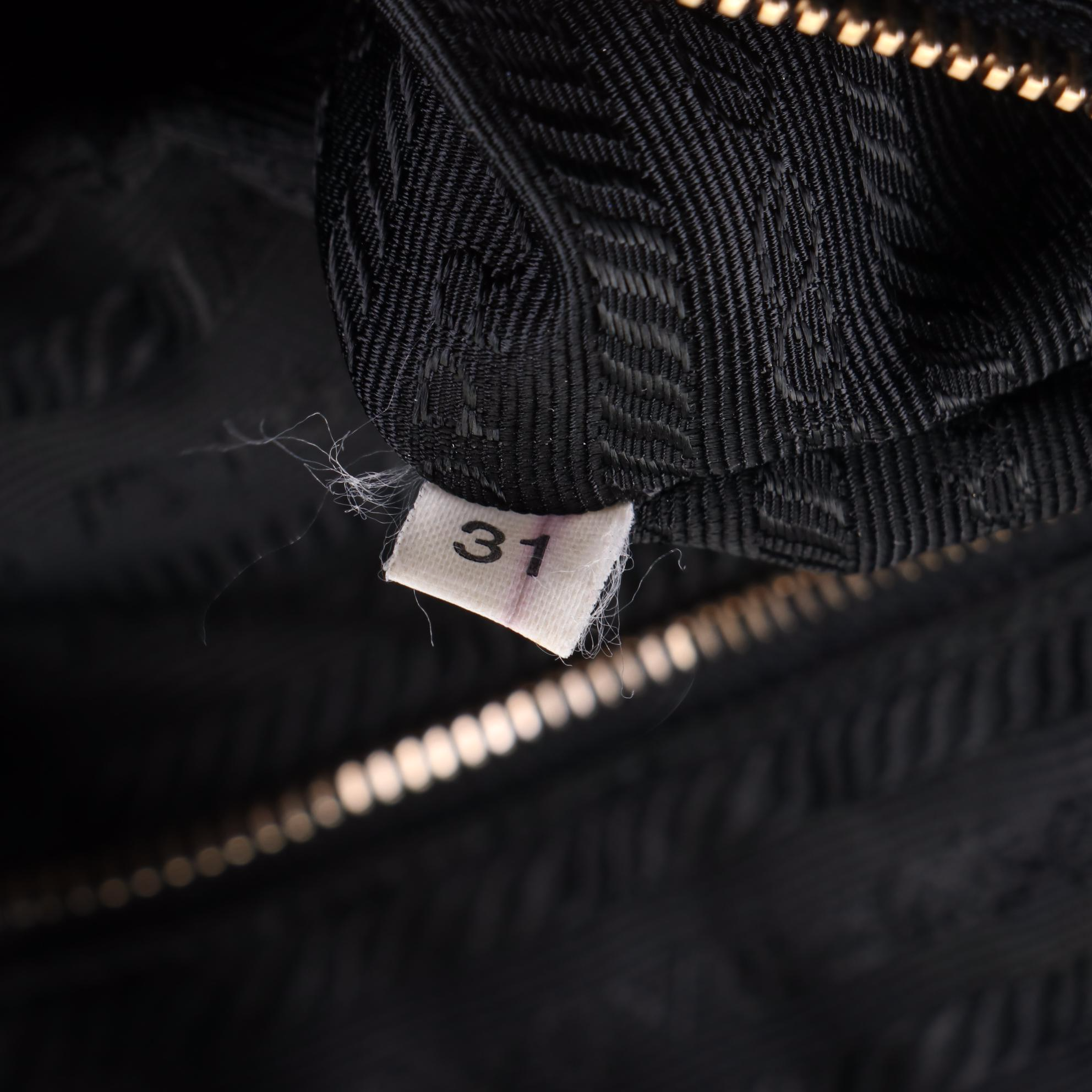 Prada Shoulder Bag in Black Tessuto Nylon