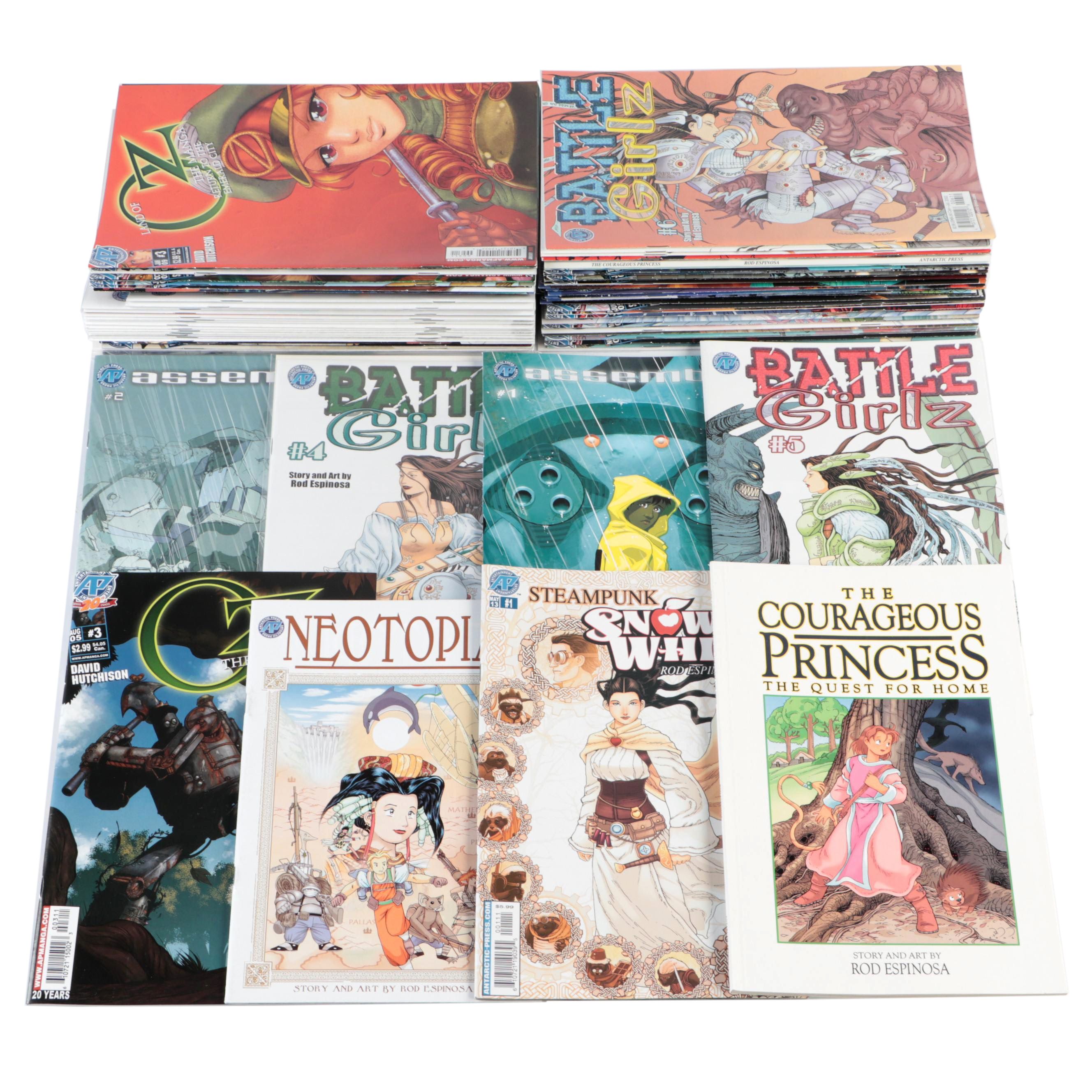Modern Age "Steampunk Snow White", "Neotopia", and More Comic Books
