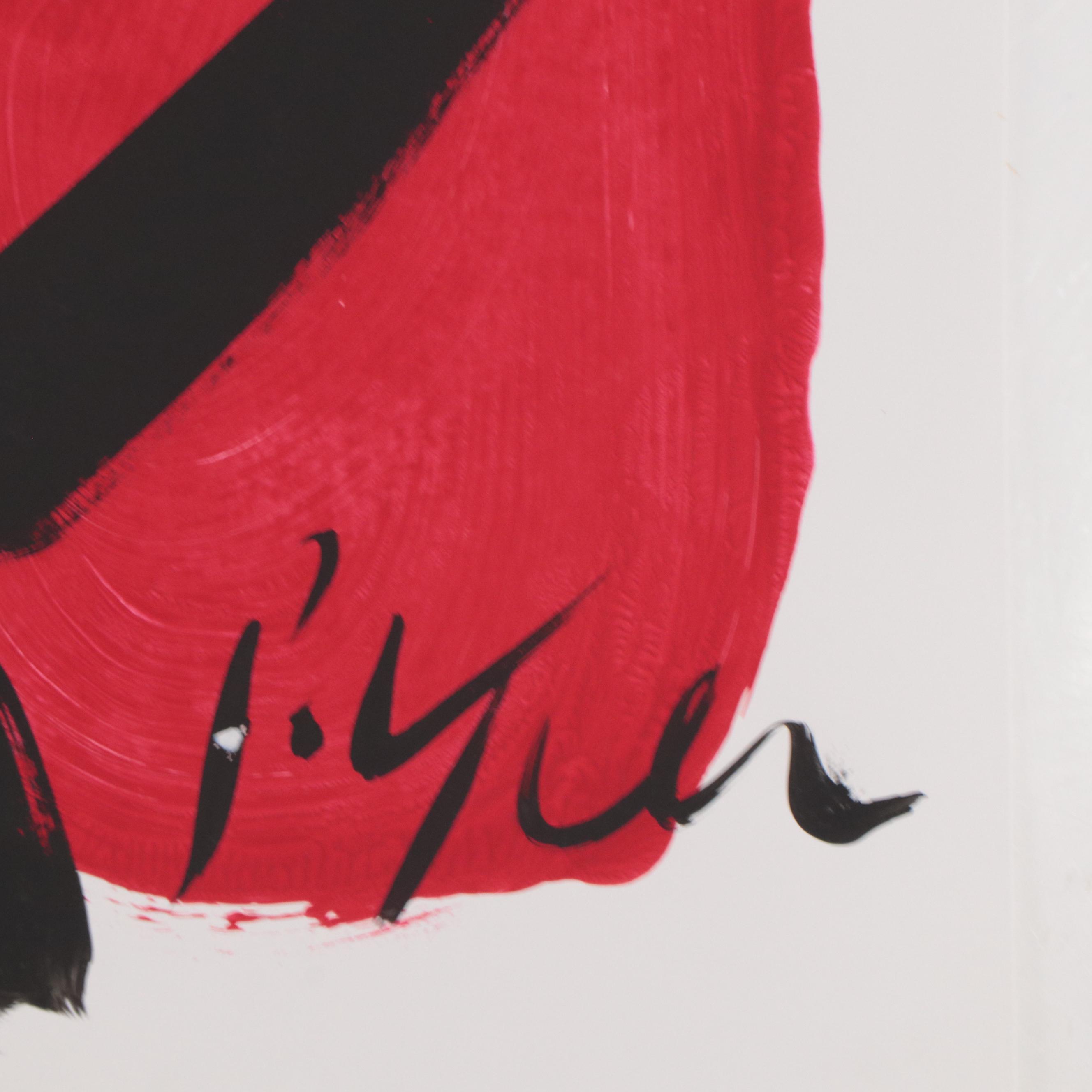 Peter Keil Abstract Acrylic Portrait